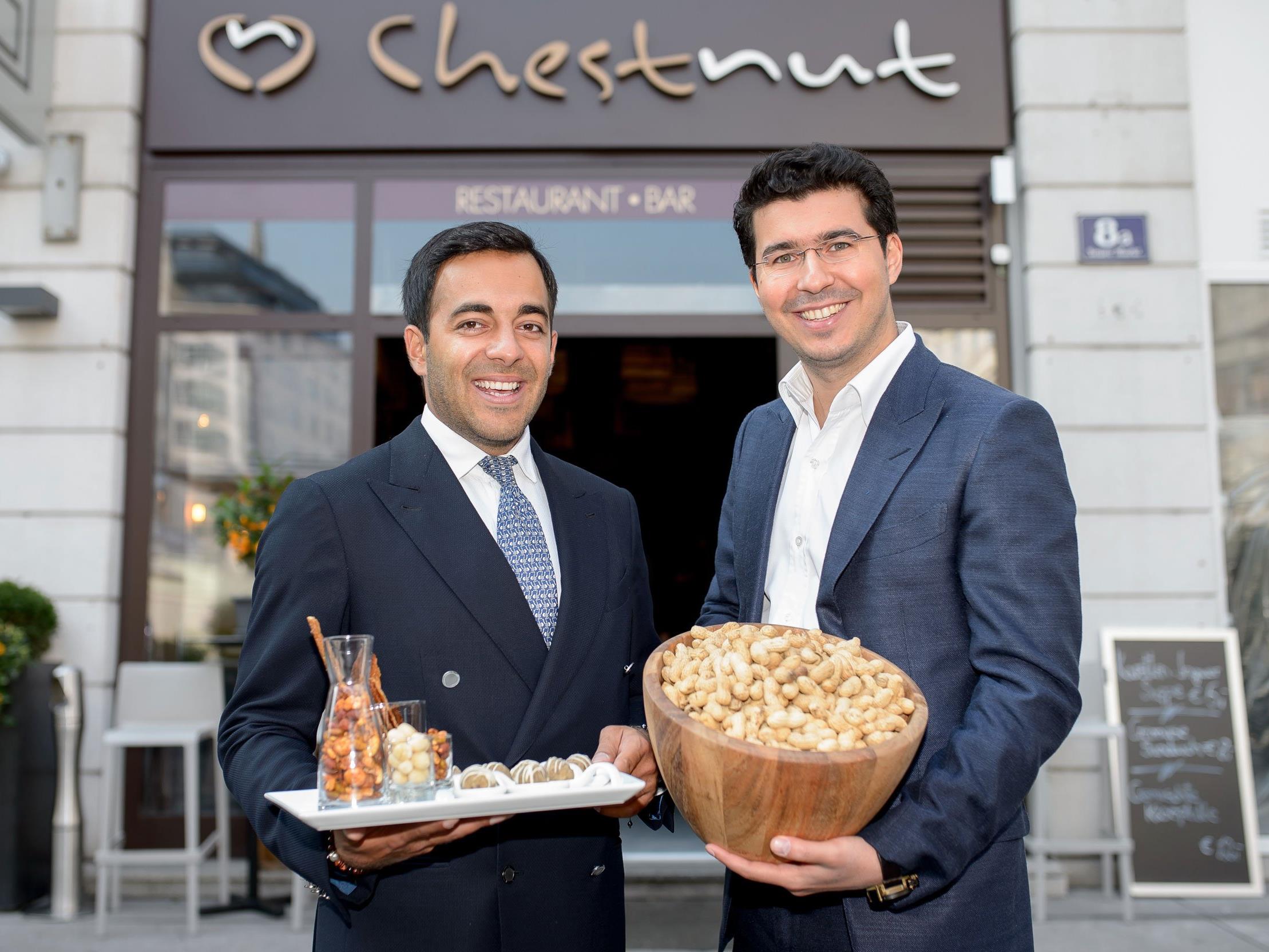 Asim Hasanov und Faradj Akhverdiev (Gastronomen von Chestnut)