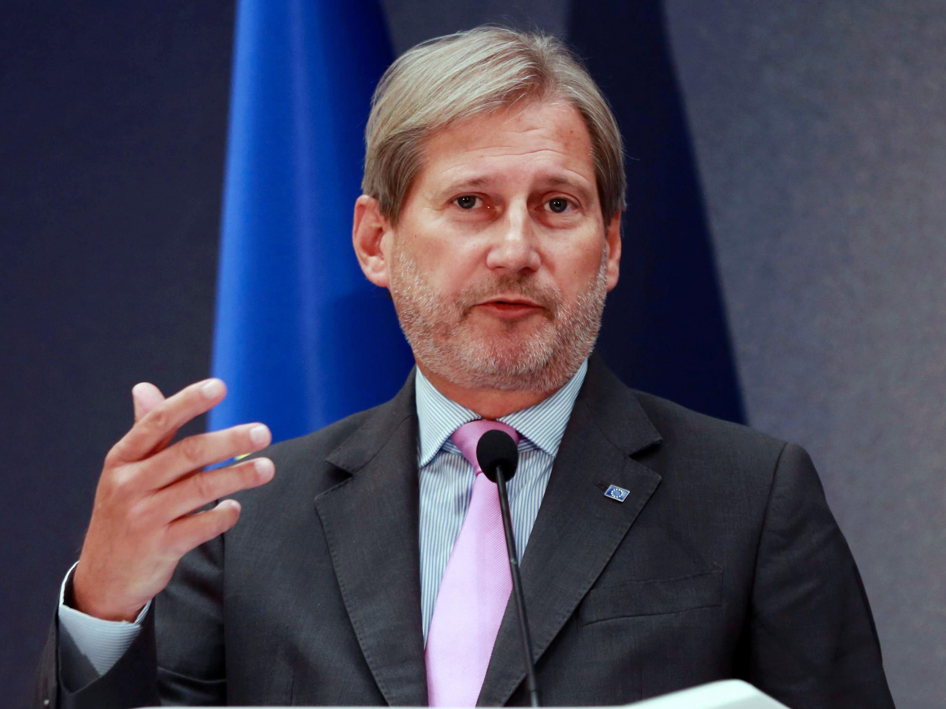 EU-Kommissar Hahn ist gegen nationalstaatliche Abschottungen