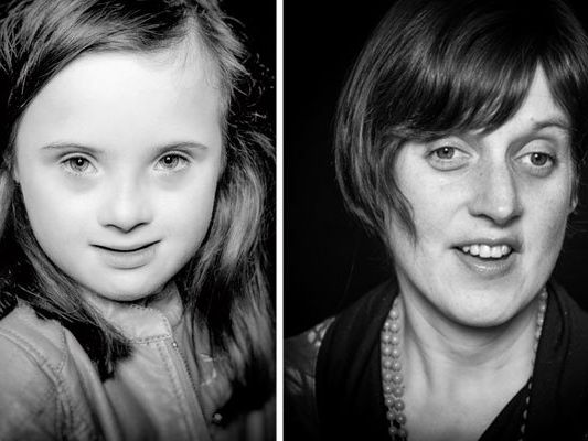 Petra Gabriel (r.), die Schwester des Fotografen, war die Inspiration für "Special", Larissa Skraban (l.) eine der Porträtierten Petra Gabriel (r.), die Schwester des Fotografen, war die Inspiration für "Special", Larissa Skraban (l.) eine der Porträtierten
