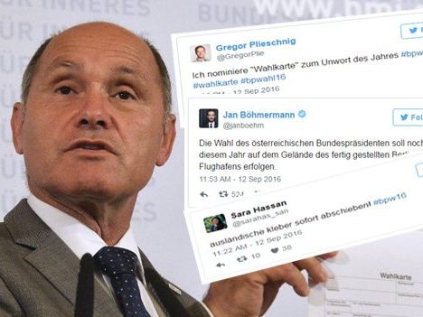 Bundespräsidenten-Stichwahl: Reaktionen zur Wahlverschiebung auf Twitter. Bundespräsidenten-Stichwahl: Reaktionen zur Wahlverschiebung auf Twitter.