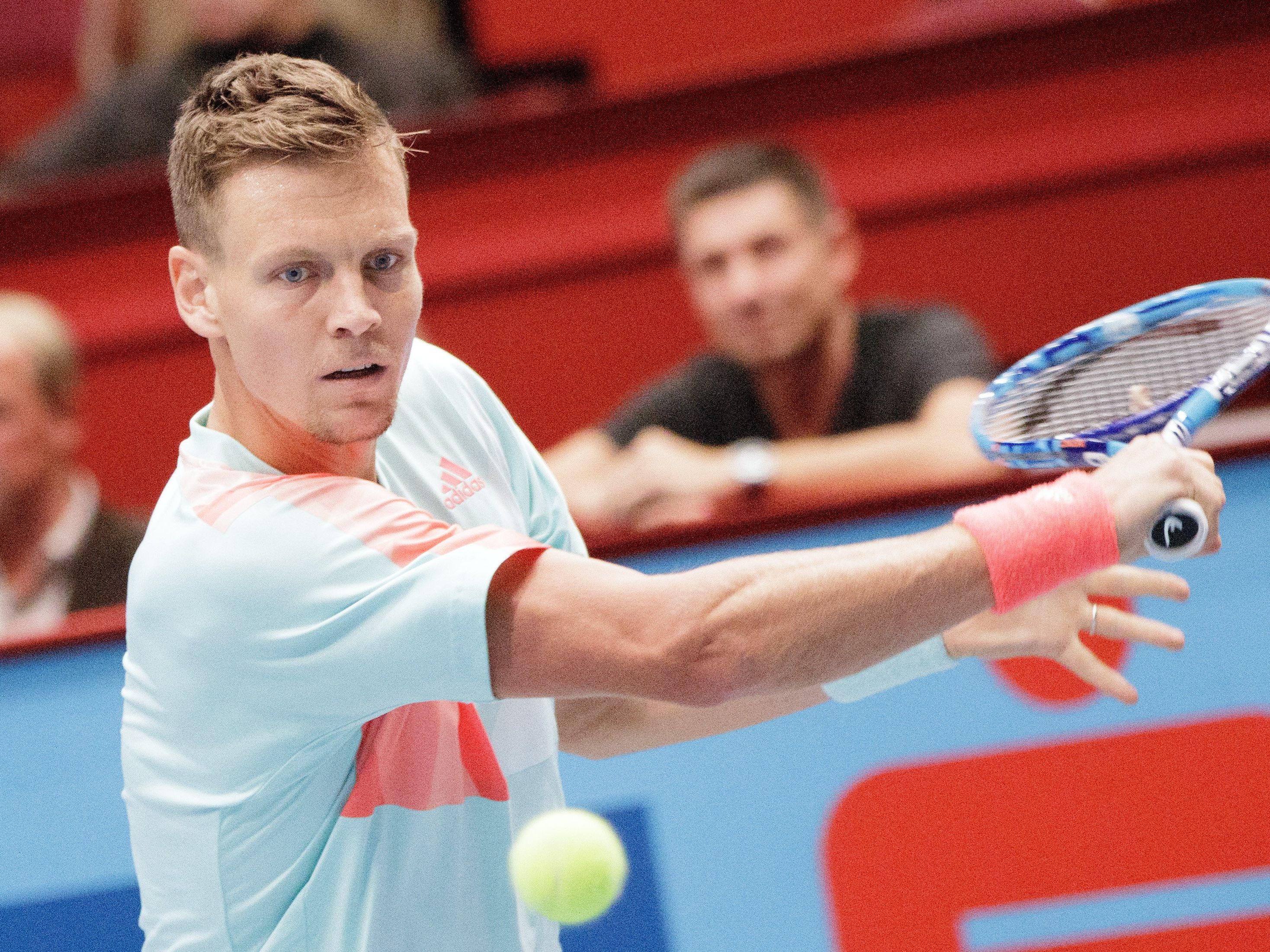 Berdych flog bereits in der 1. Runde aus dem Wiener Tennis Turnier. Berdych flog bereits in der 1. Runde aus dem Wiener Tennis Turnier.