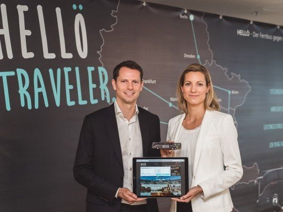 Tobias Hann, Geschäftsführer ÖBB-Fernbus GmbH und Valerie Hackl, Vorstand ÖBB-Personenverkehr AG. Tobias Hann, Geschäftsführer ÖBB-Fernbus GmbH und Valerie Hackl, Vorstand ÖBB-Personenverkehr AG.