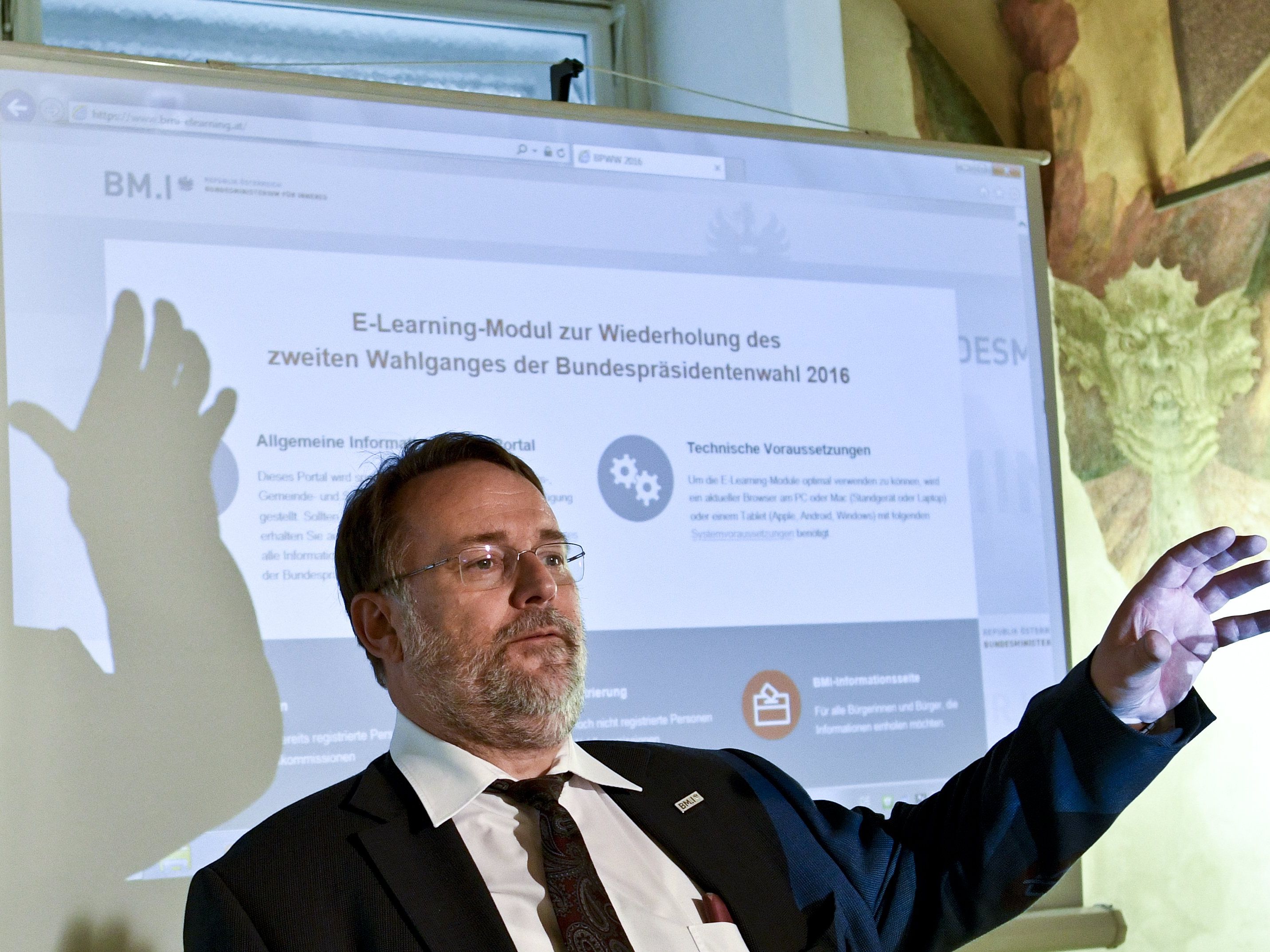 Der Aufgabenbereich von Wahlleiter Stein wird vermutlich aufgeteilt Der Aufgabenbereich von Wahlleiter Stein wird vermutlich aufgeteilt