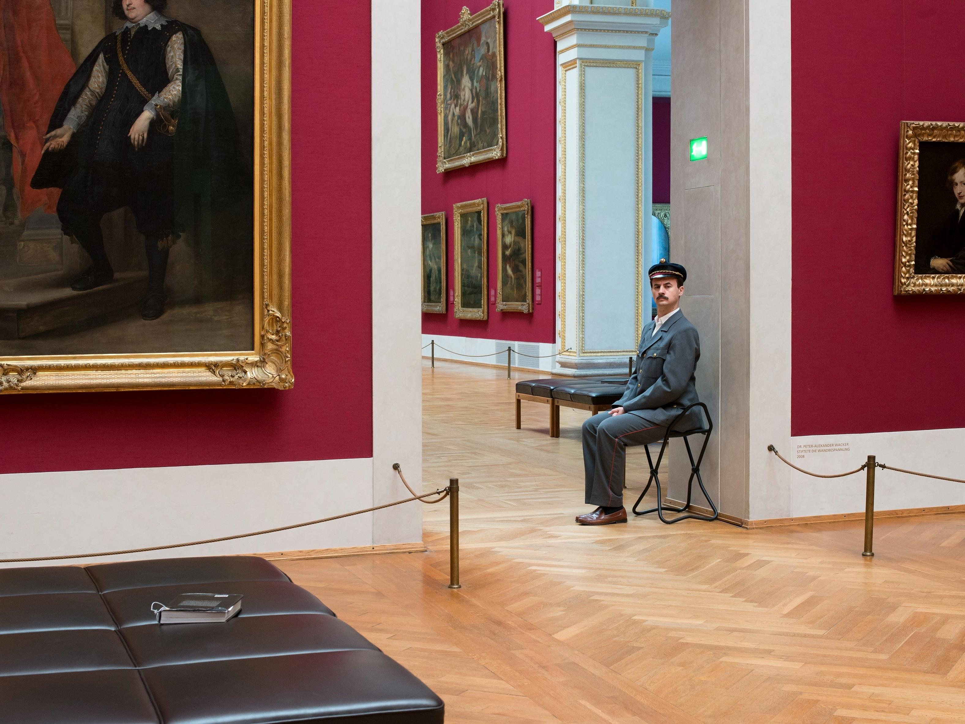 "The Invisible Show" am Dachboden des Wiener Museumsquartiers.