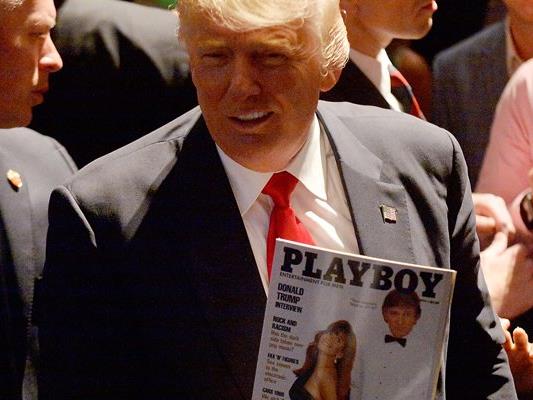 Im Jahr 1990 zierte Trump sogar das Cover des Playboy.