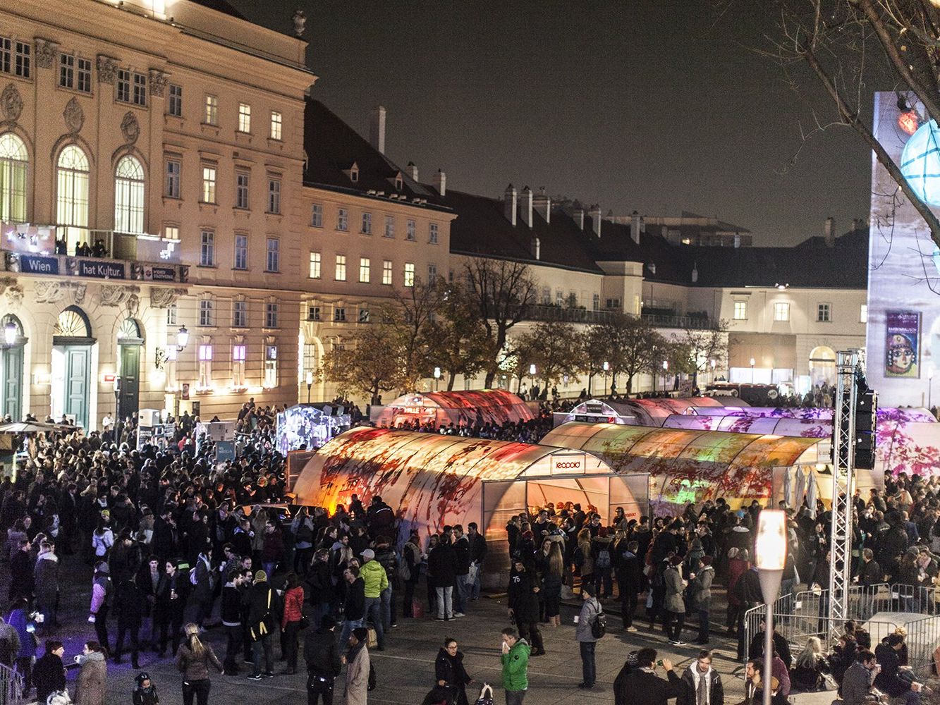 Der Winter bricht wieder im MQ an. Der Winter bricht wieder im MQ an.