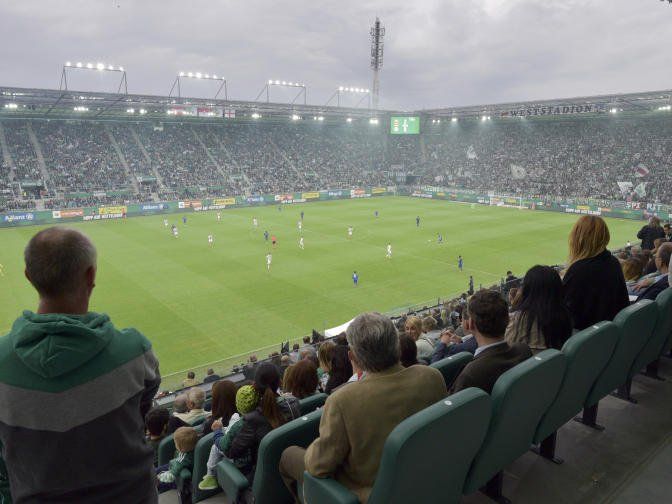 Das Allianz Stadion ist die neue Heimstätte des SK Rapid Wien.