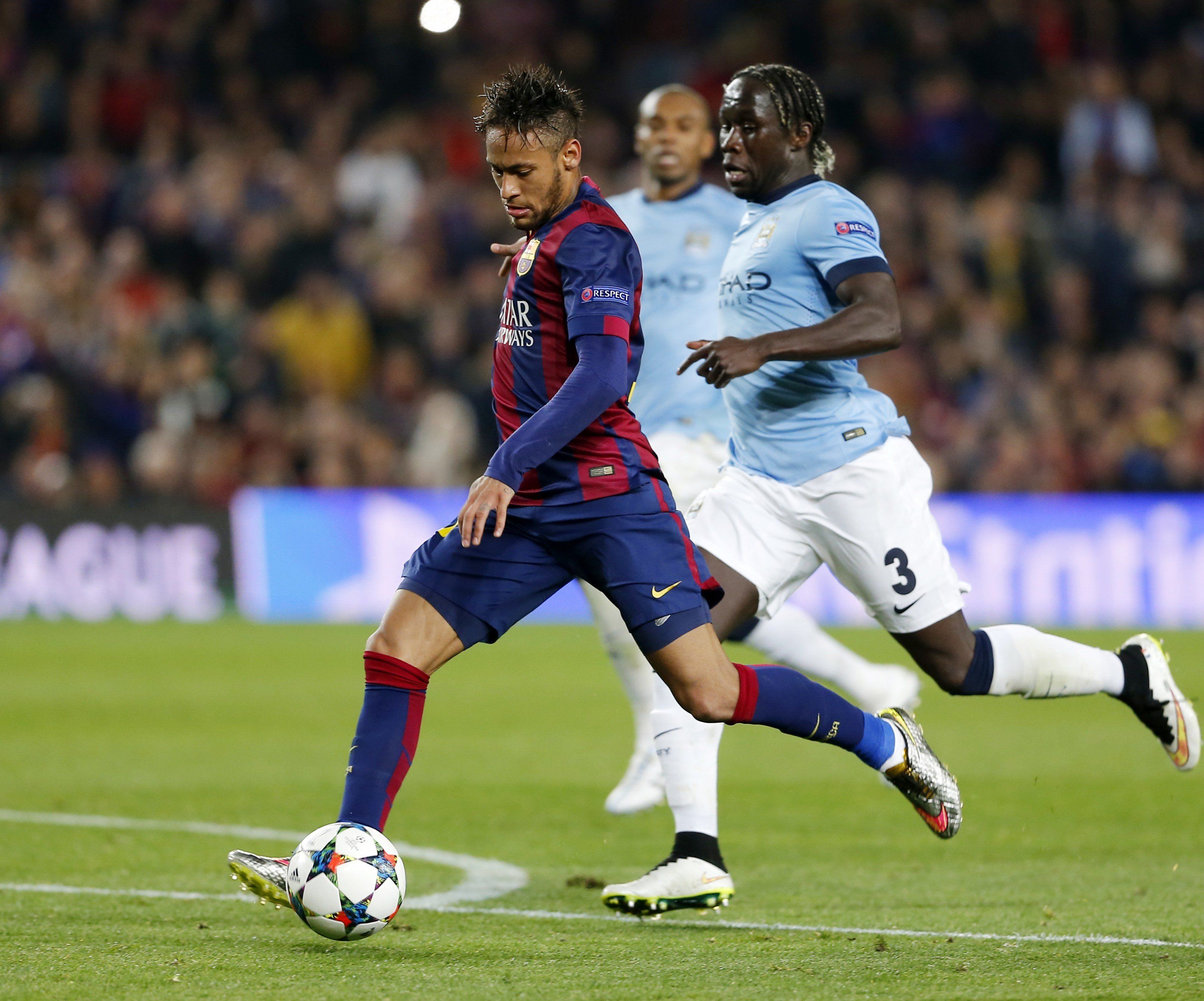 Barcelona und ManCity stehen sich im Camp Nou gegenüber. Barcelona und ManCity stehen sich im Camp Nou gegenüber.
