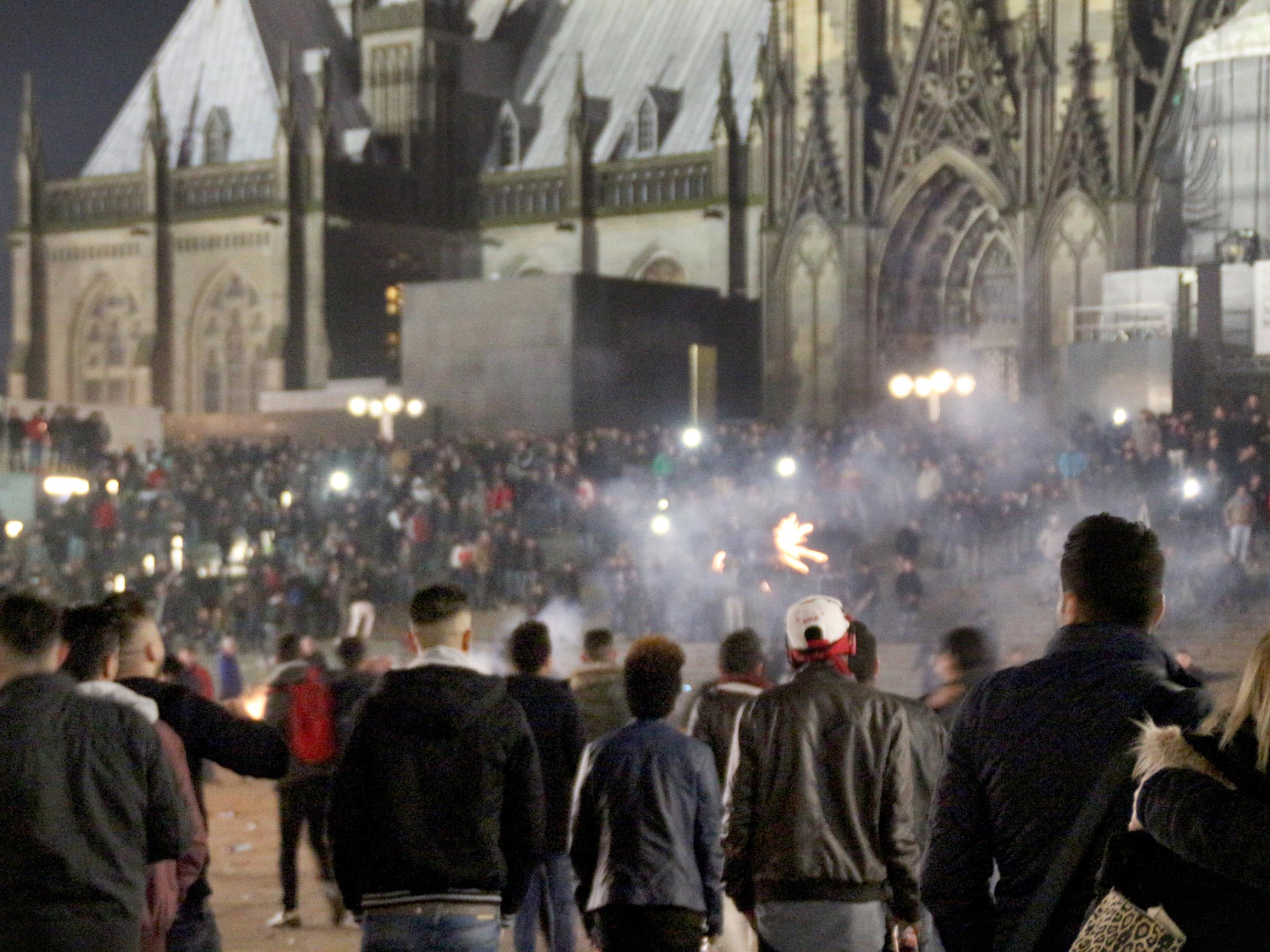 Die Täter während der Silvesternacht in Köln waren laut Gutachter nicht organisiert.