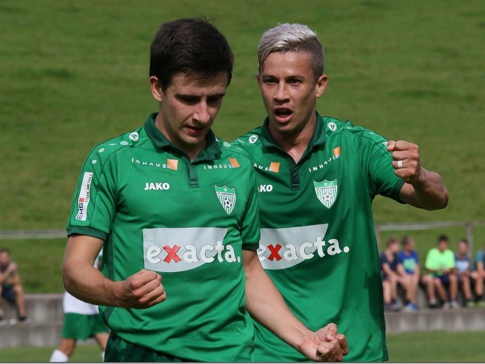 Andi Röser und Thiago de Lima jubeln Andi Röser und Thiago de Lima jubeln