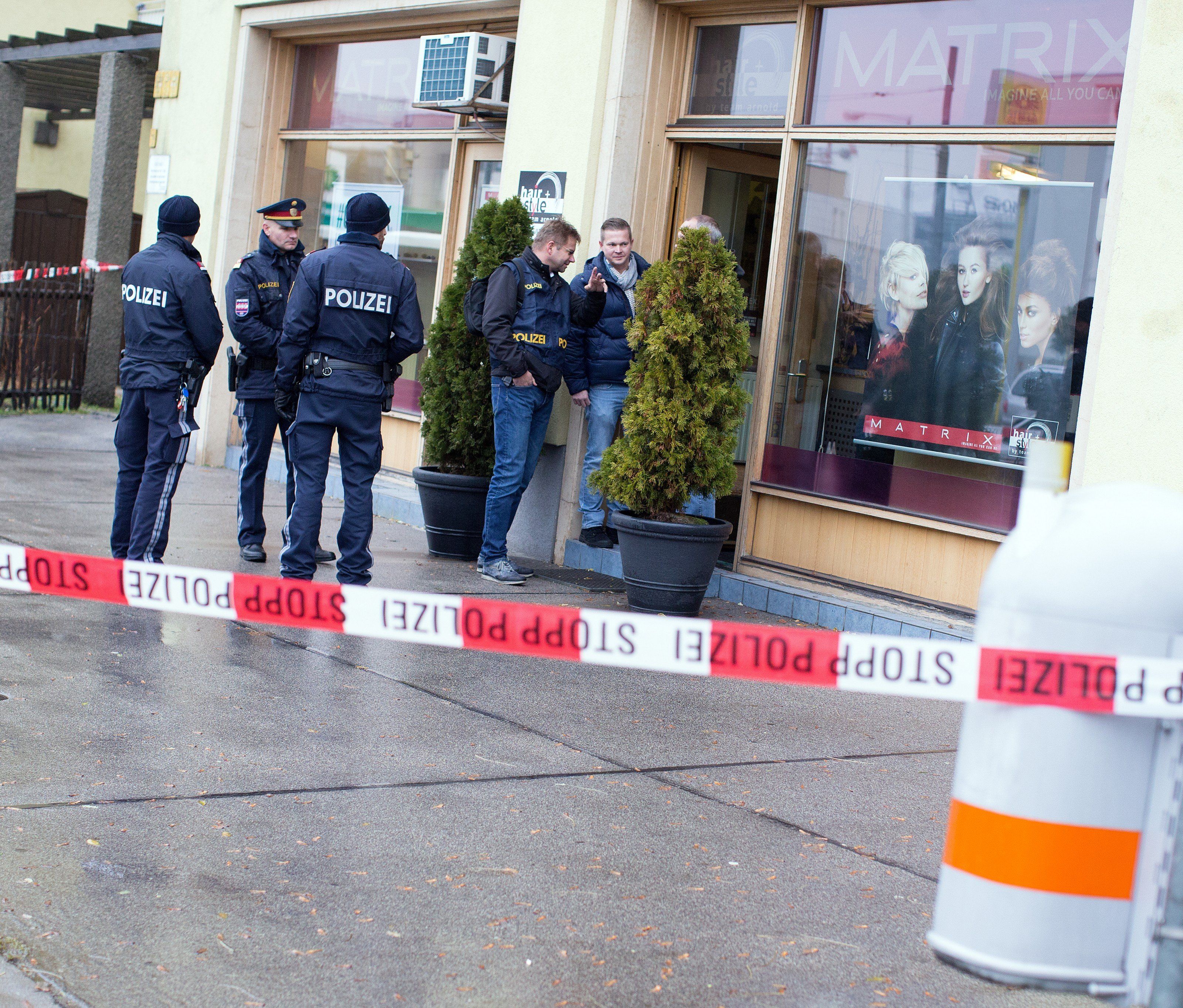 In diesem Wiener Friseursalon wurde der Mann erschossen. In diesem Wiener Friseursalon wurde der Mann erschossen.