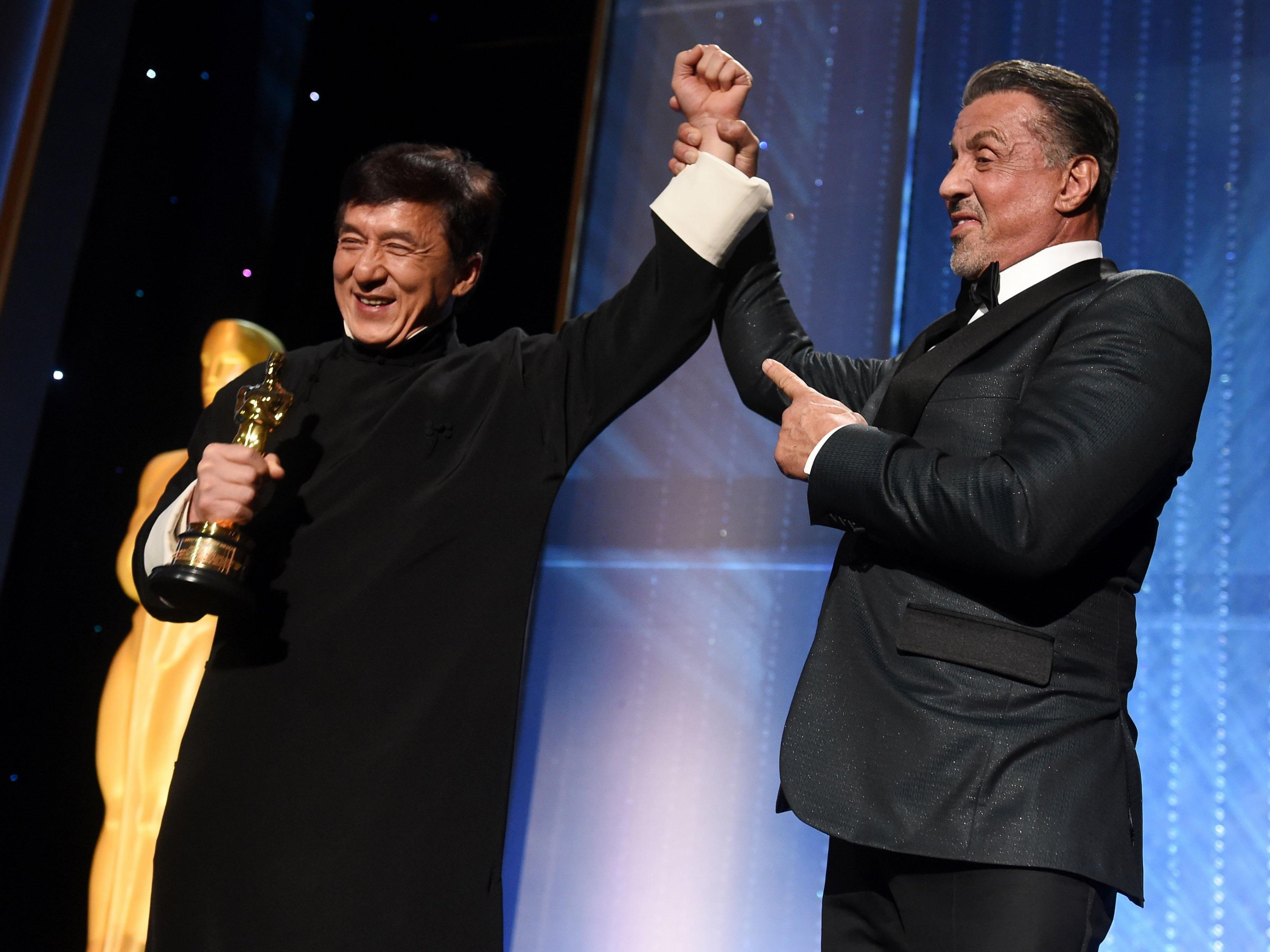 Jackie Chan erhielt den Ehren-Oscar.