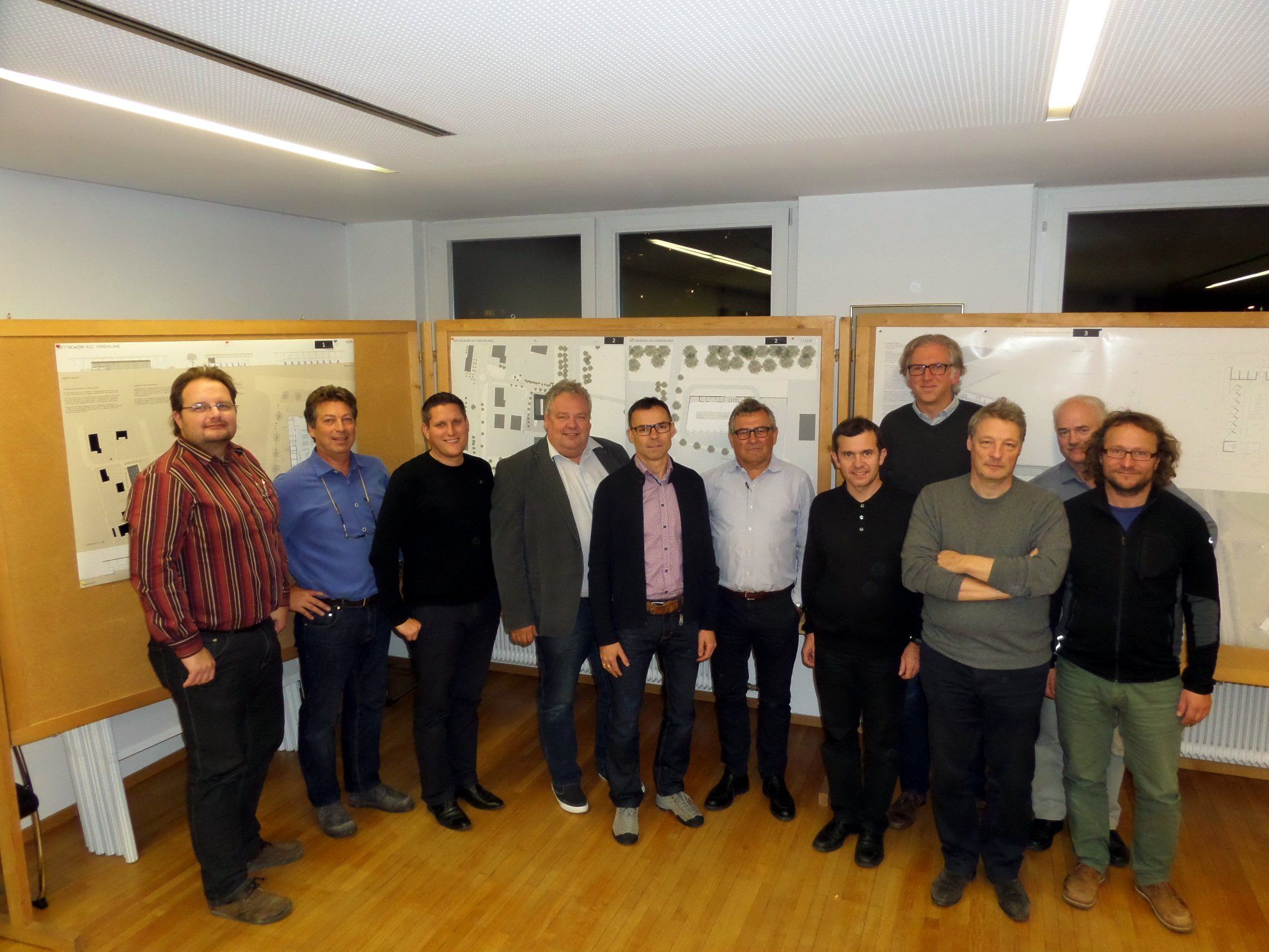 Preisgericht des Architekturwettbewerbs ASZ Vorderland (Regio Vorderland-Feldkirch). Preisgericht des Architekturwettbewerbs ASZ Vorderland (Regio Vorderland-Feldkirch).