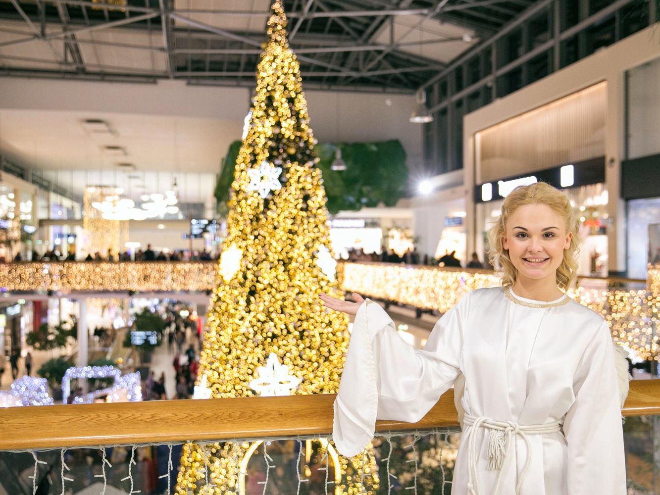 Adventzeit im Wiener Donauzentrum.