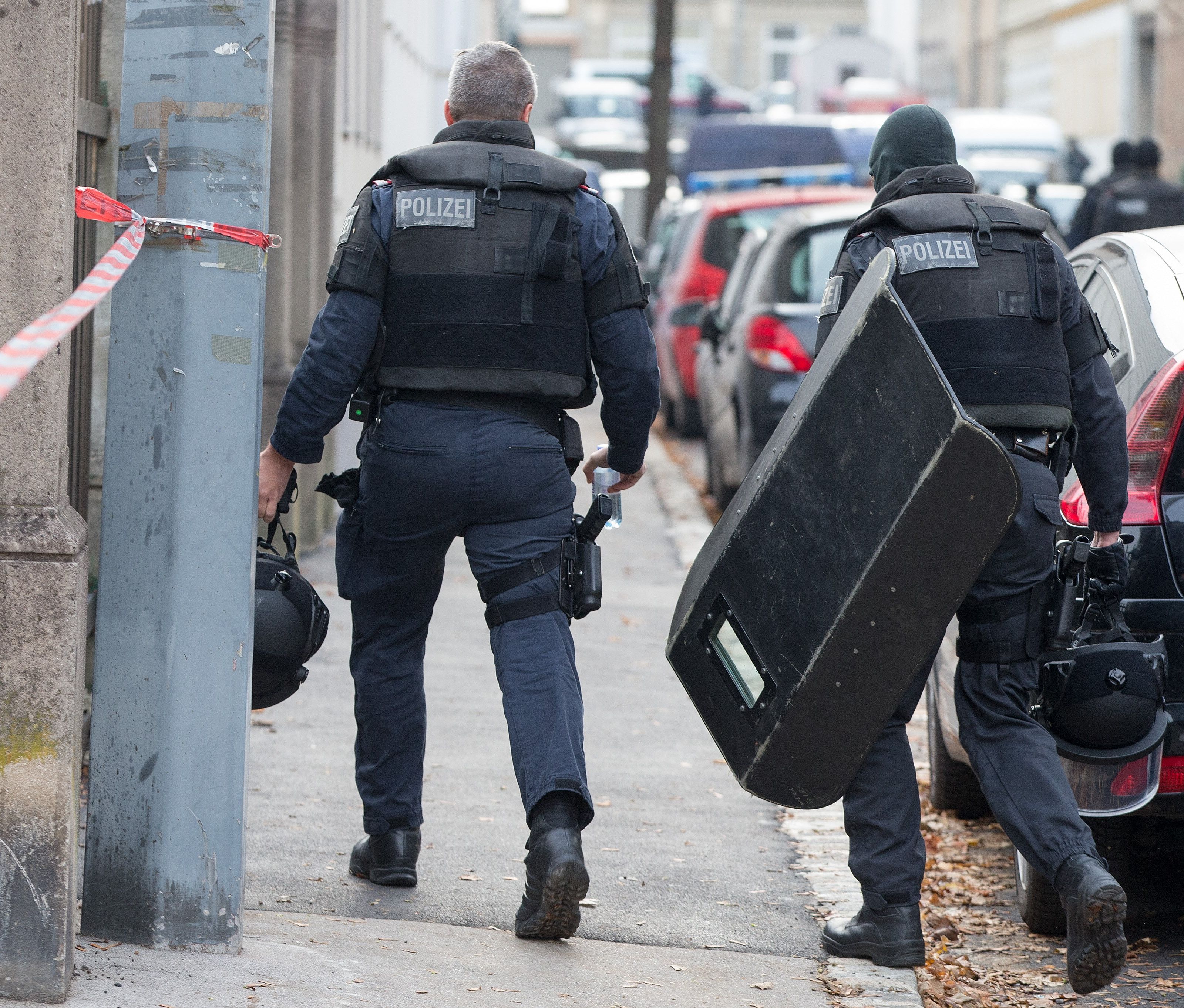 In Liesing kam es zu einem großen Anti-Terror-Einsatz