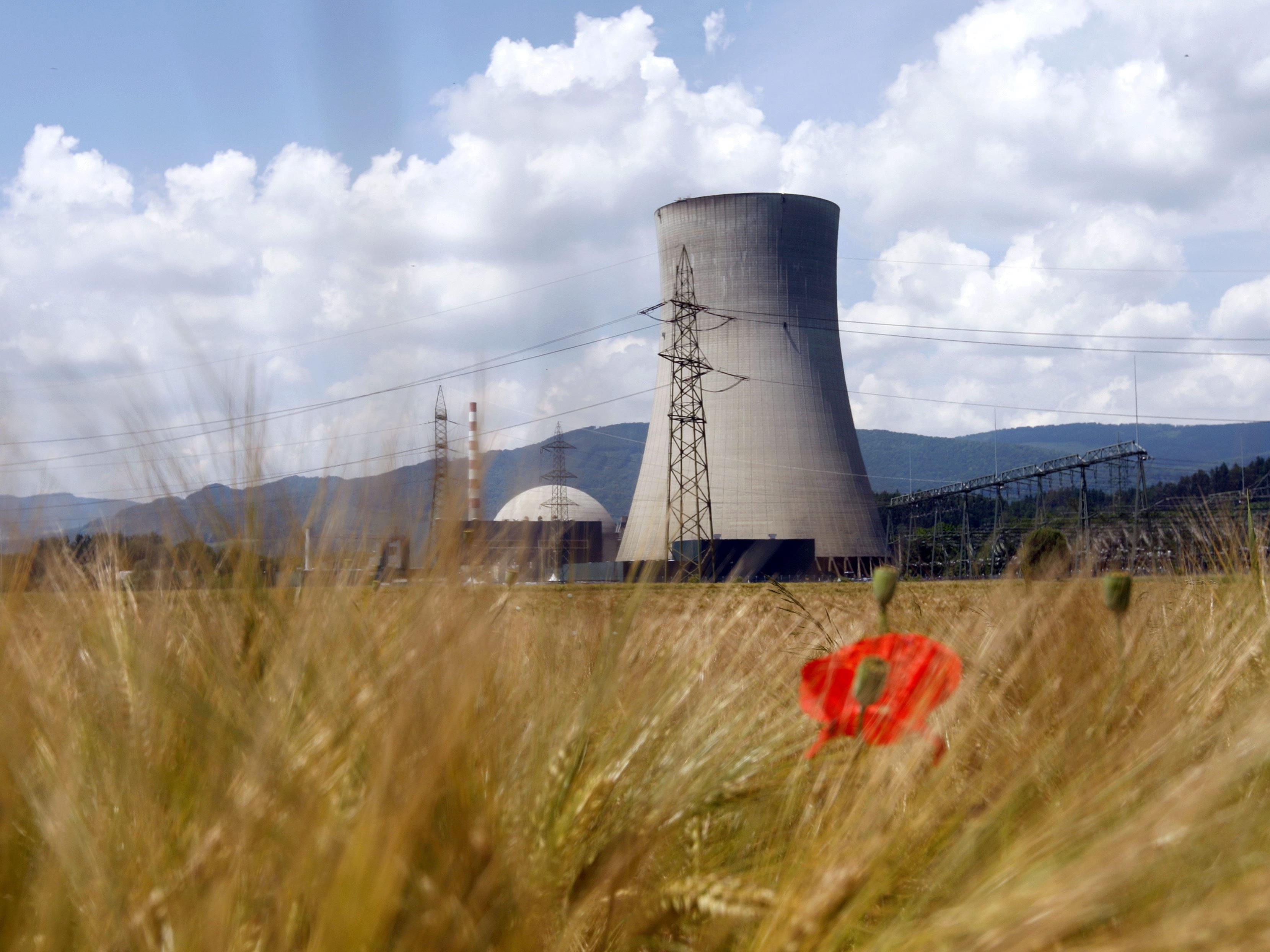 Die Schweiz hat einer ersten Hochrechnung zufolge gegen den schnellen Atomausstieg gestimmt.