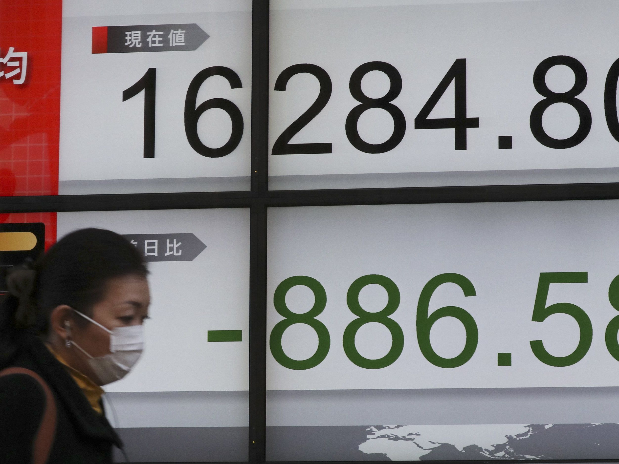 Als erster Index reagierte der Nikkei auf den vorraussichtlichen Wahlsieg von Donald Trump. Wie alle anderen Indizes nach ihm, startete er im Minus. Als erster Index reagierte der Nikkei auf den vorraussichtlichen Wahlsieg von Donald Trump. Wie alle anderen Indizes nach ihm, startete er im Minus.