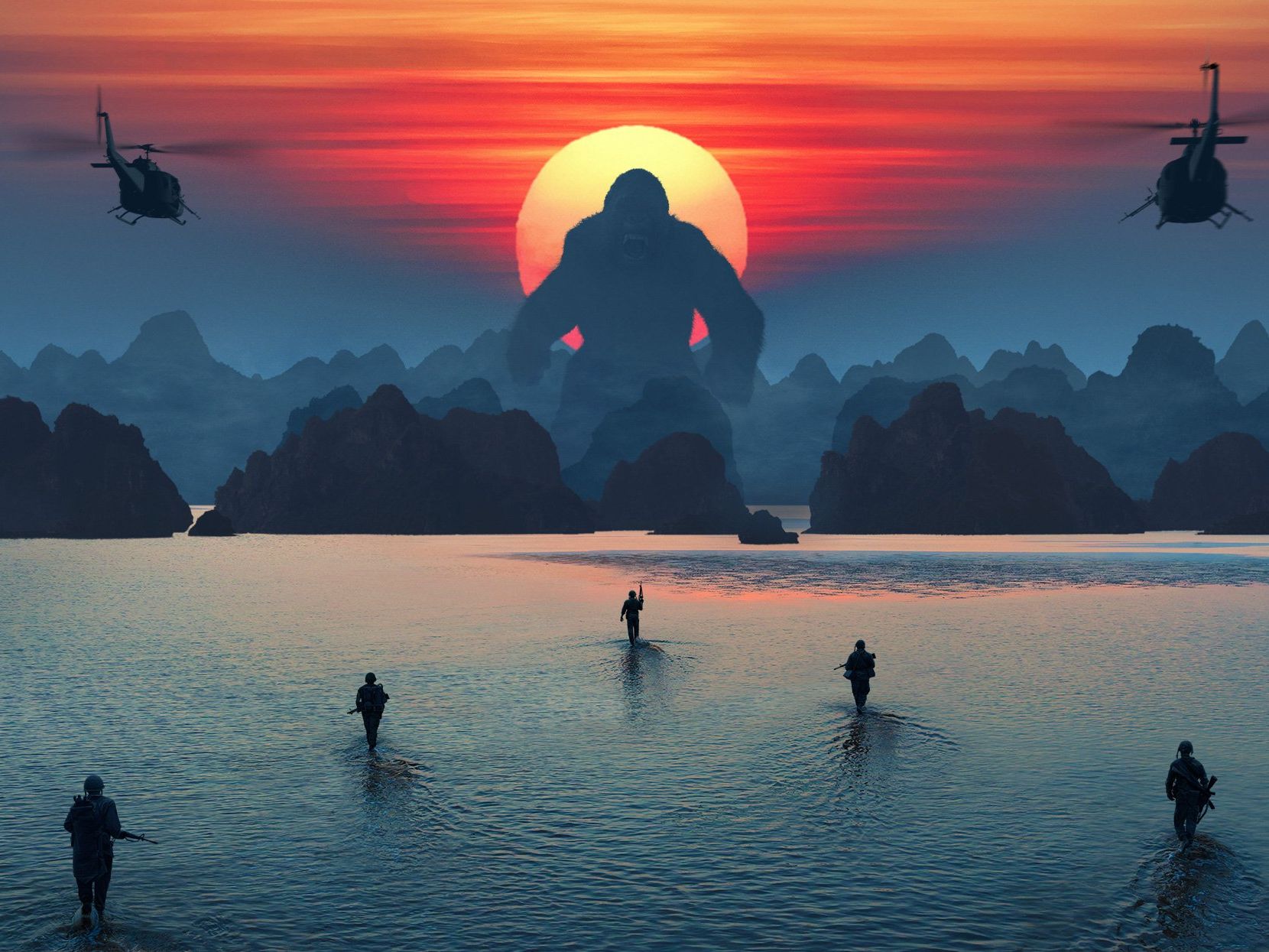 Der neue Trailer zum Action-Blockbuster "Kong: Skull Island" Der neue Trailer zum Action-Blockbuster "Kong: Skull Island"