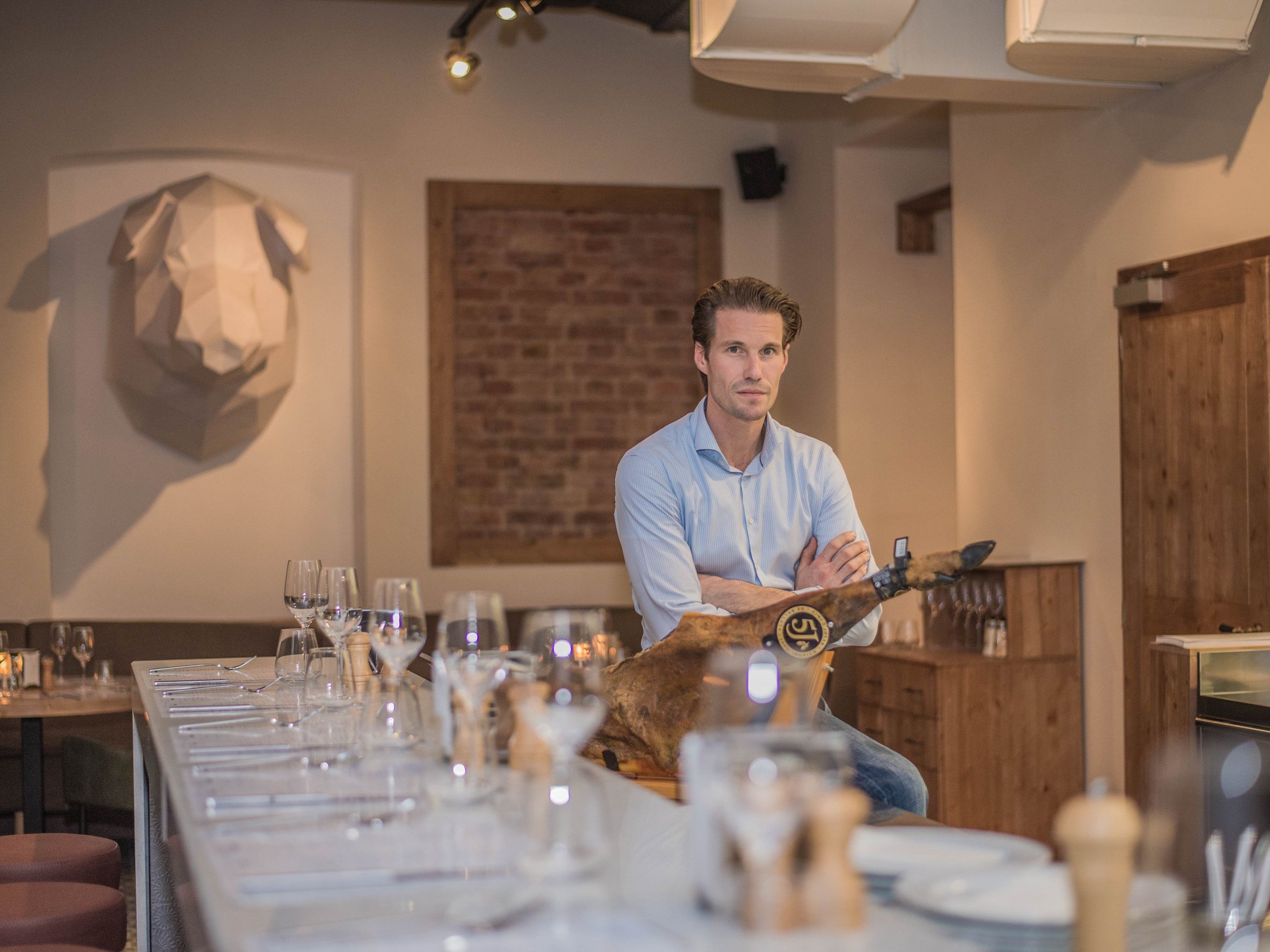 PACO-Chef Patrick Troger in seinem neuen Lokal.