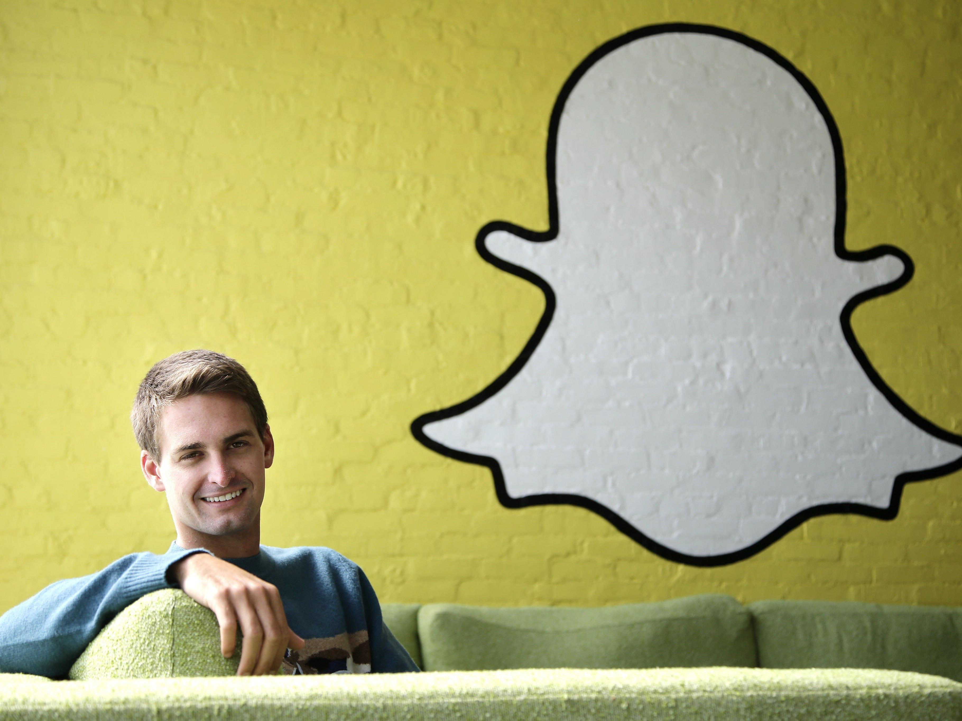 CEO Evan Spiegel will mit Snapchat an die Börse.