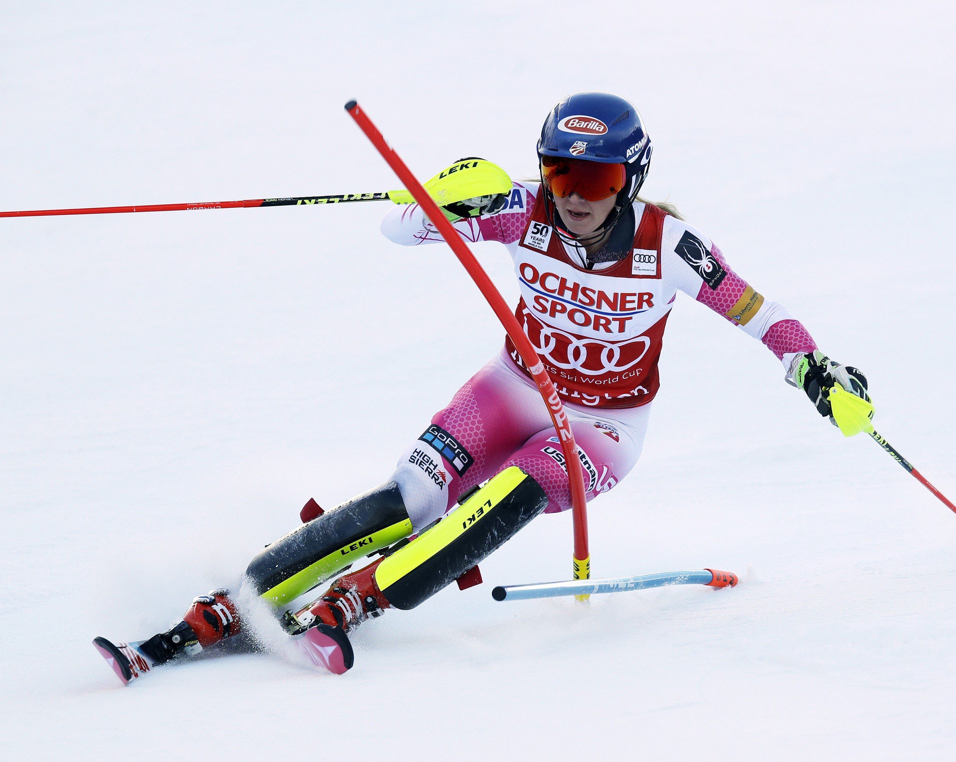 Shiffrin war auch heute nicht zu schlagen. Shiffrin war auch heute nicht zu schlagen.