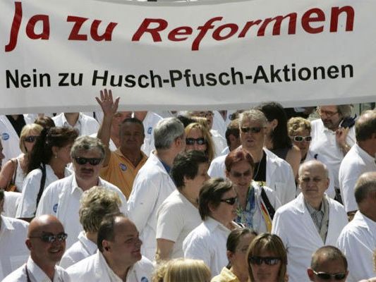 Die Ärztekammer bereitet den Protest schon vor. Die Ärztekammer bereitet den Protest schon vor.