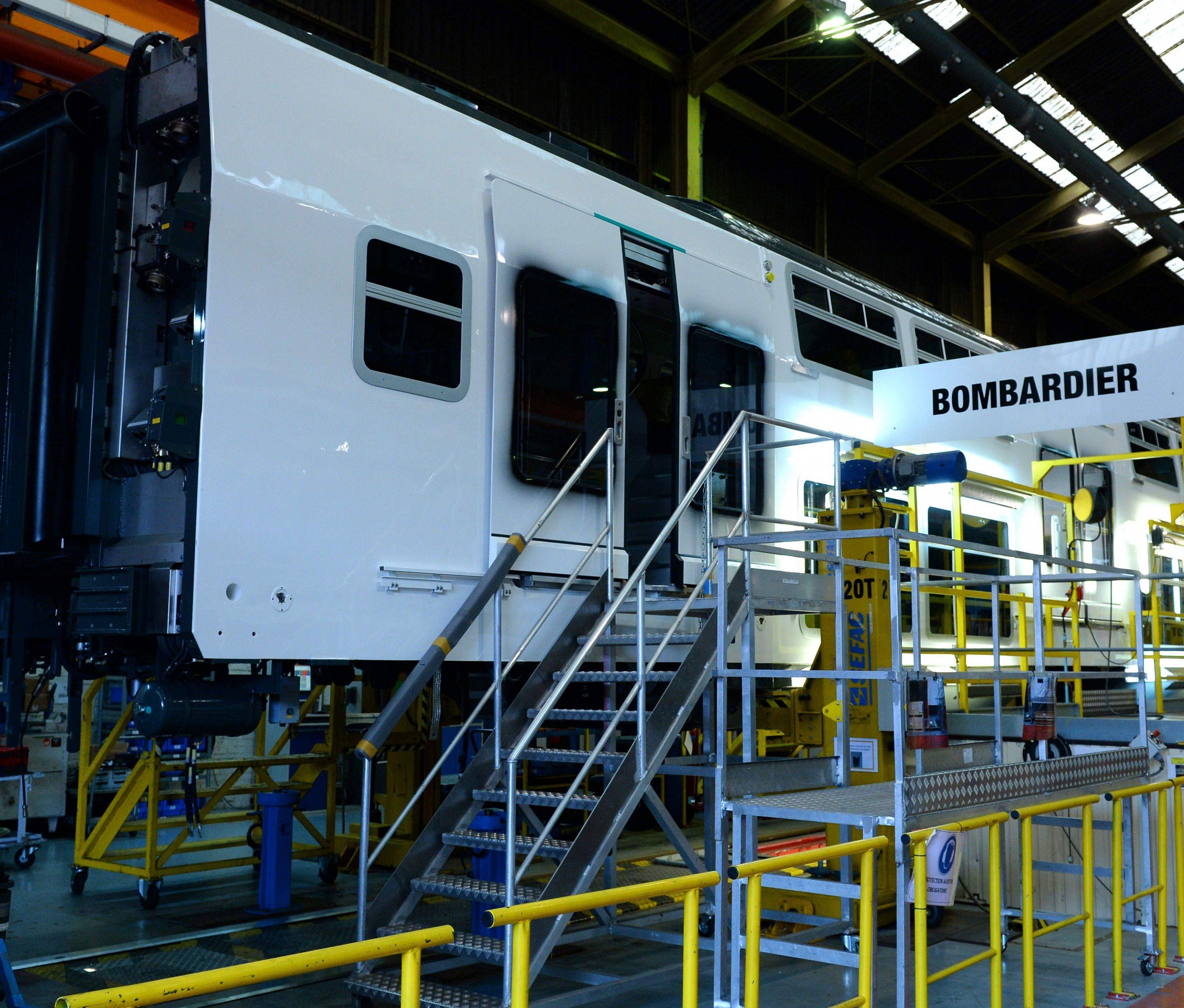 Im Bombardier Werk in Frankreich Im Bombardier Werk in Frankreich