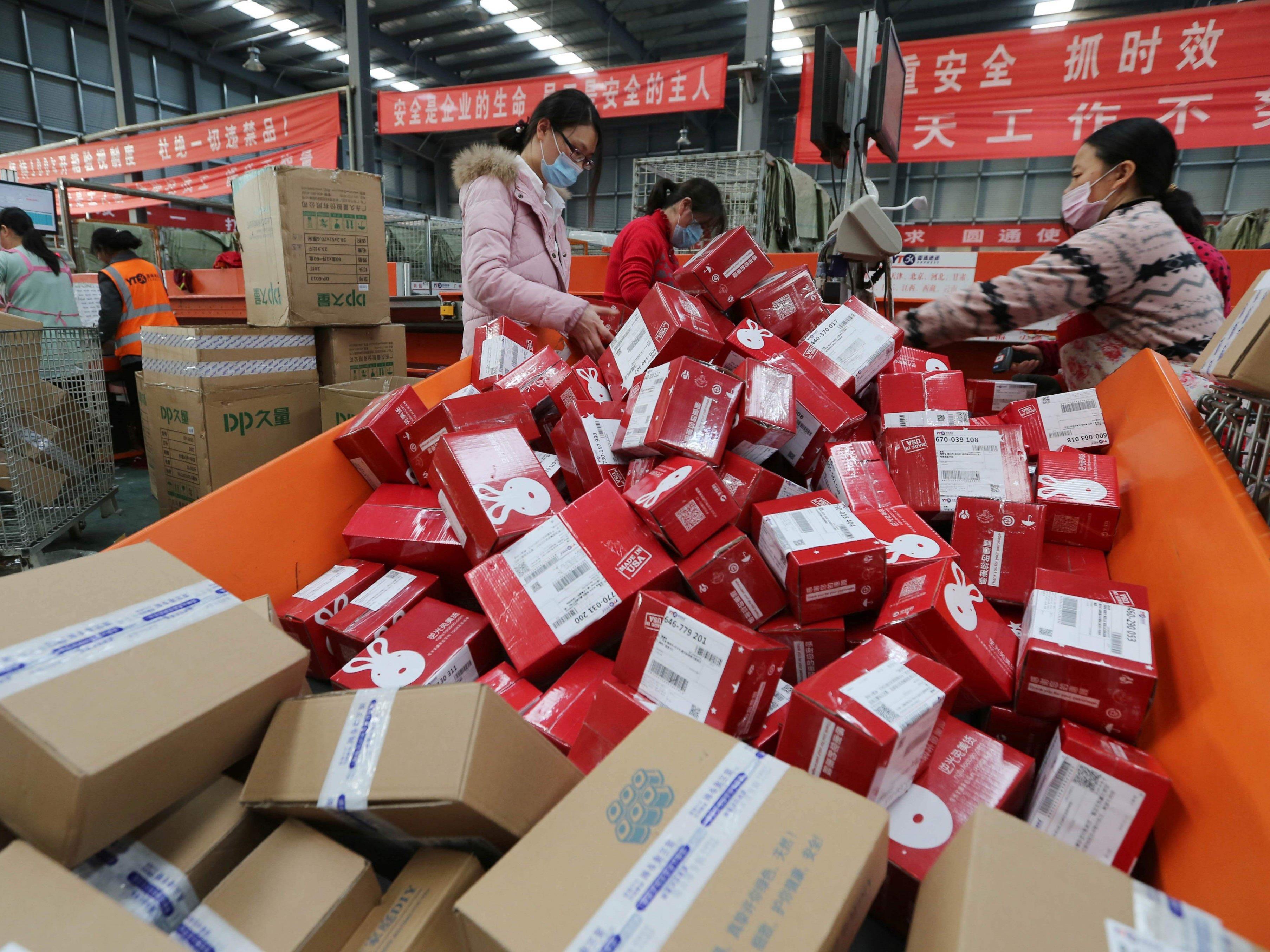 am "Single's Day" brach der chinesische Online-Riese Alibaba seinen eigenen Umsatzrekord.