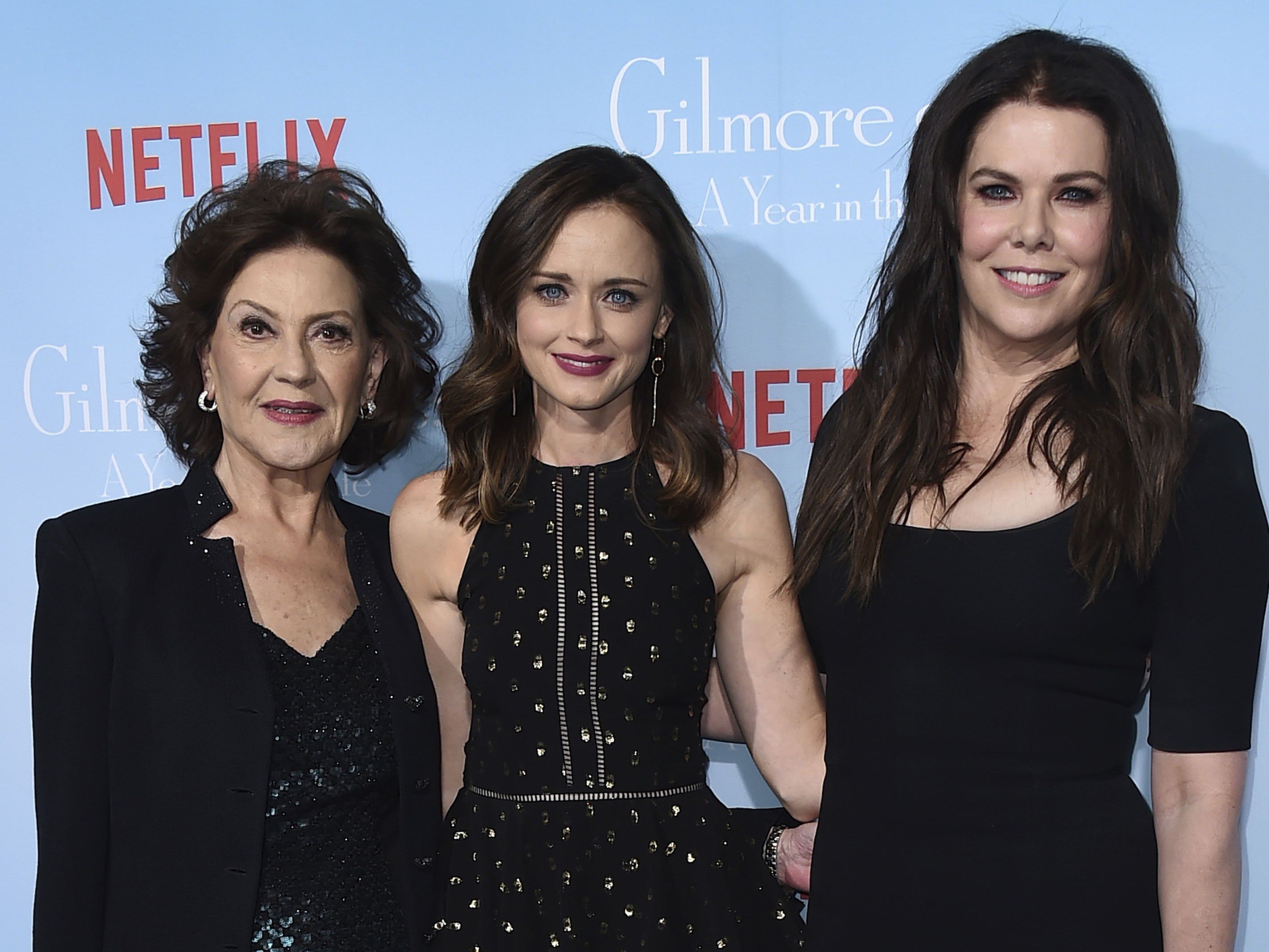 Die Gimore Girls sind wieder da: Kelly Bishop, Alexis Bledel und Lauren Graham bei der Premiere in L.A.