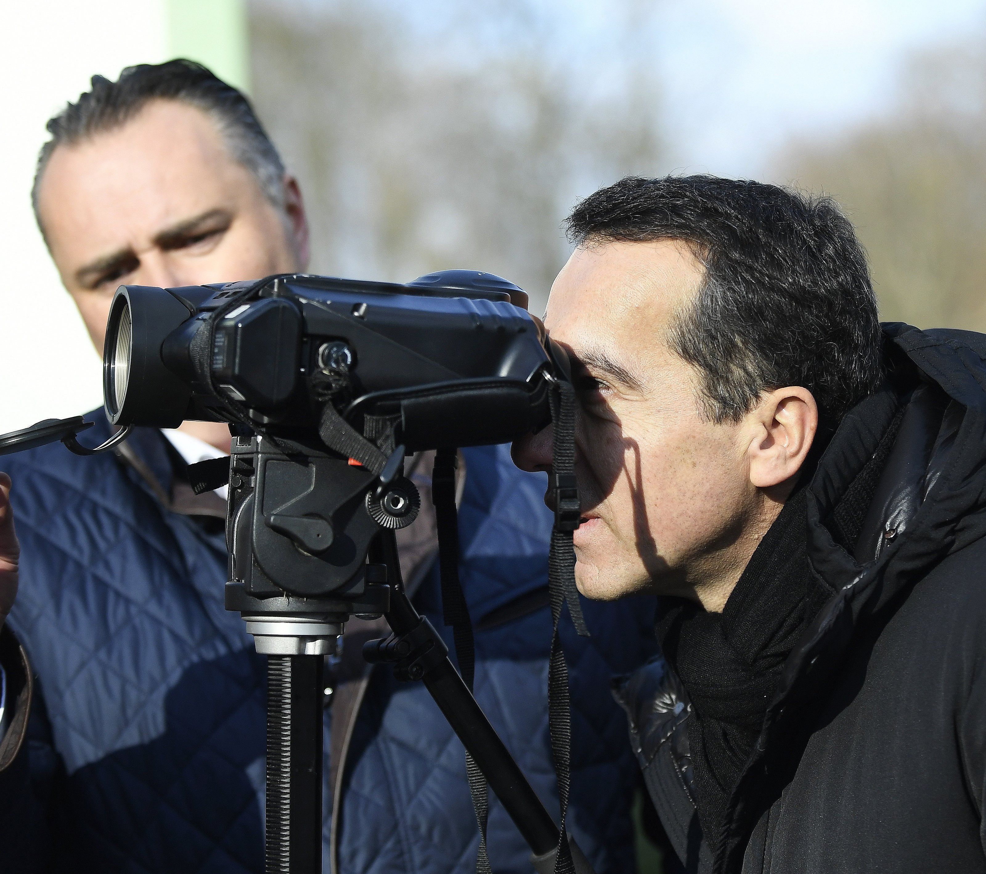 Bundeskanzler Kern und Verteidigungsminister Doskozil in Bruckneudorf Bundeskanzler Kern und Verteidigungsminister Doskozil in Bruckneudorf