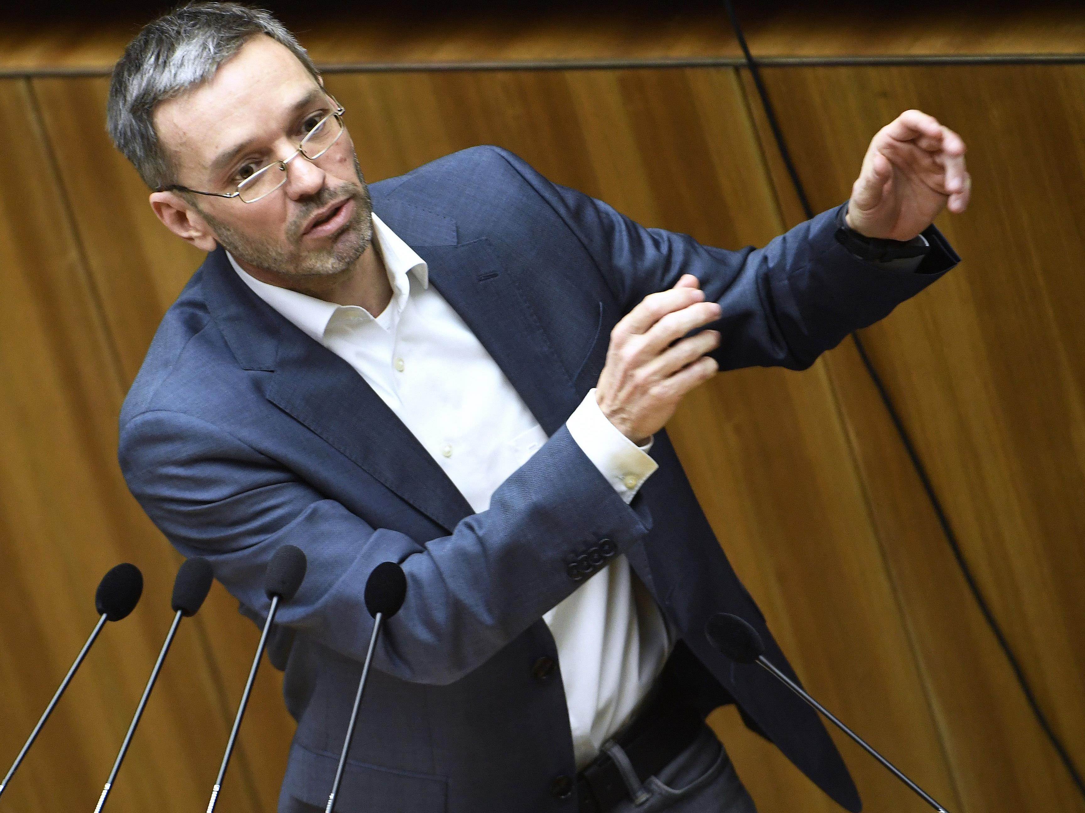 FP-Generalsekretär Herbert Kickl äußerte sich zu den FPÖ-Wahlkampfkosten