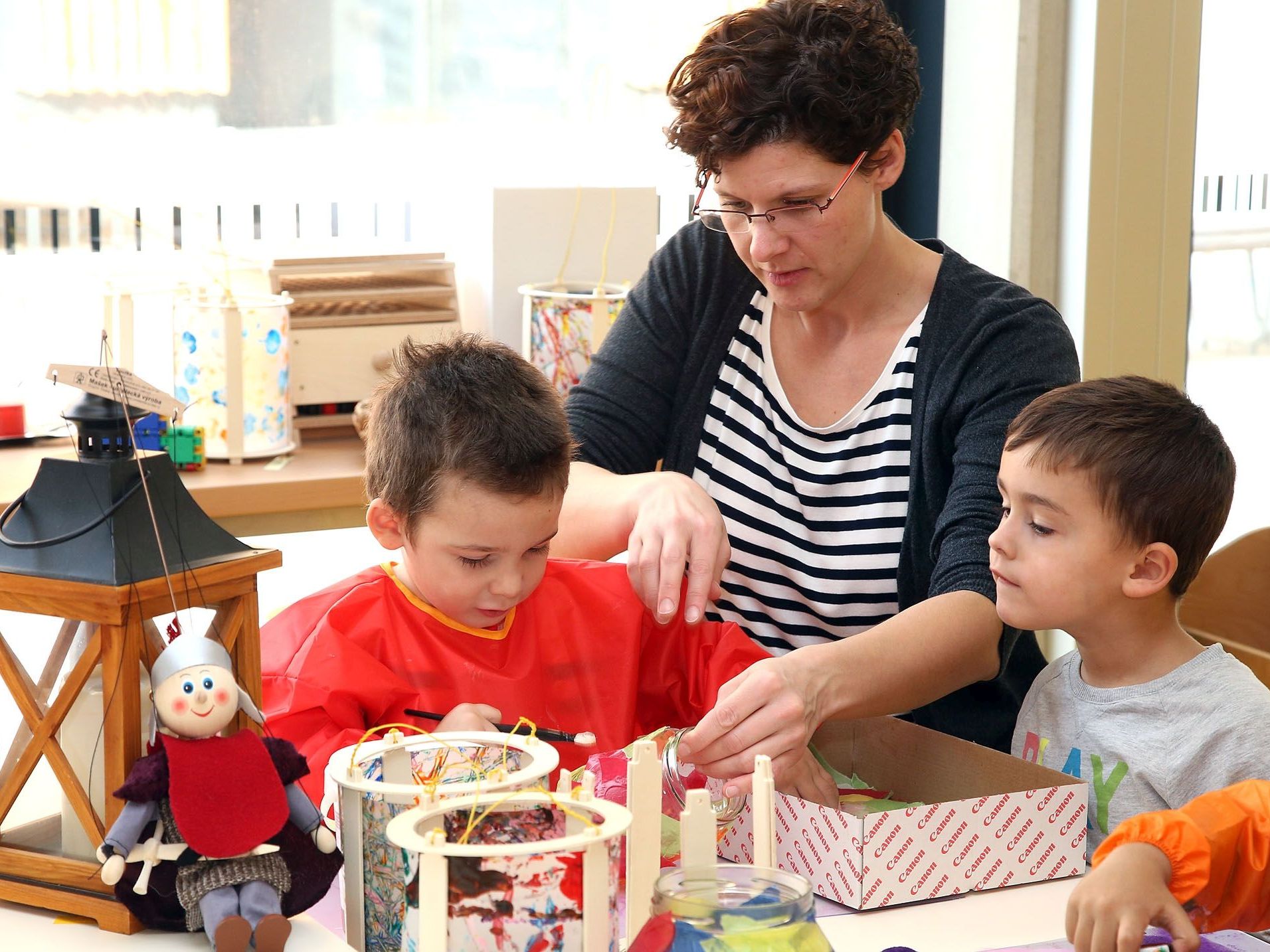 Laternenfest in den Wiener Kindergärten. Laternenfest in den Wiener Kindergärten.
