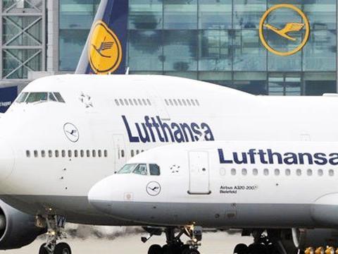 Die Lufthansa streikt, Flüge fallen aus.
