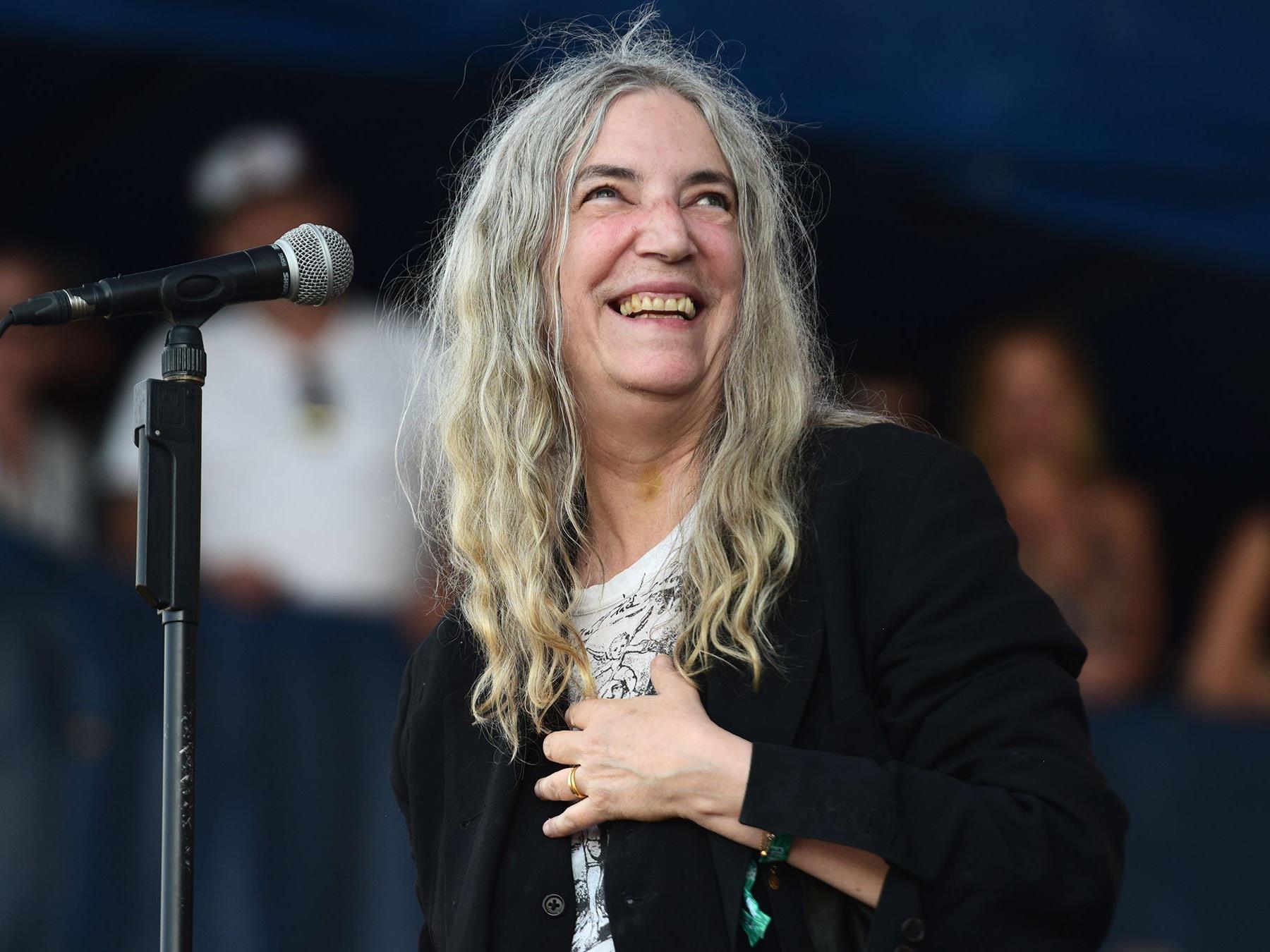 Die US-amerikanische Musikerin Patti Smith beehrte die Viennale