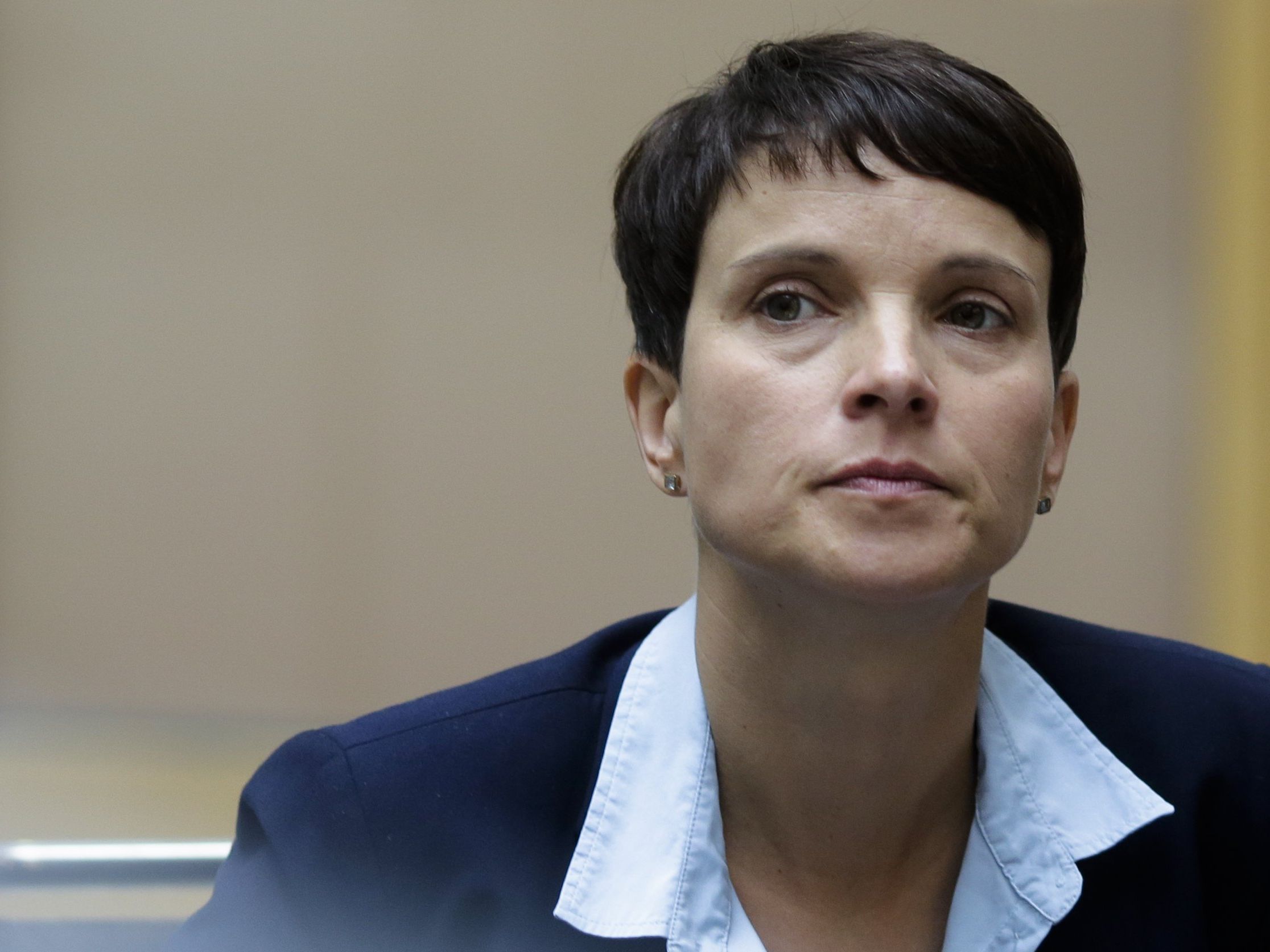 Petry sieht sich heftiger Kritik ausgesetzt. Petry sieht sich heftiger Kritik ausgesetzt.
