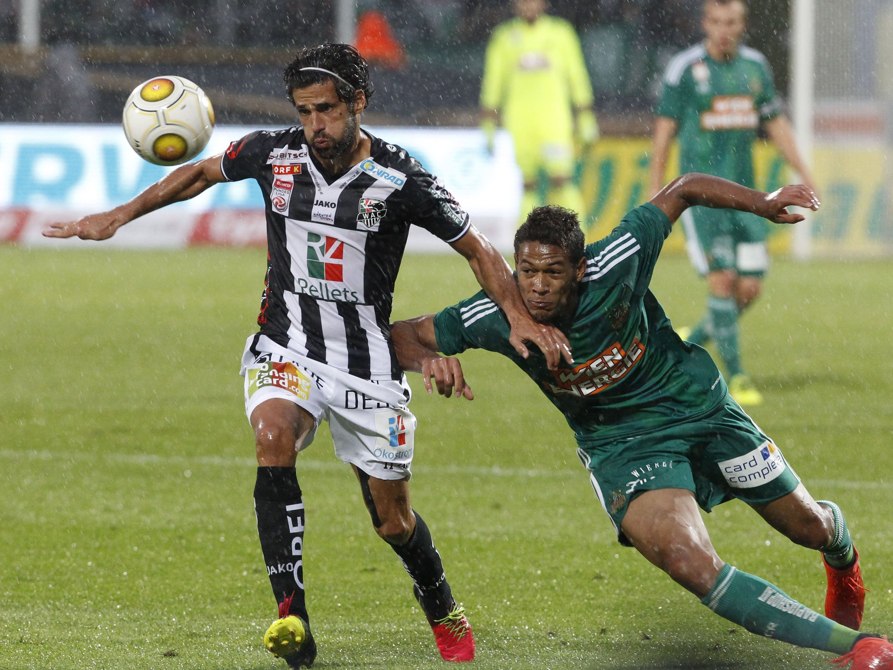 Rapid und der WAC treffen am Sonntag in Wien-Hütteldorf aufeinander.