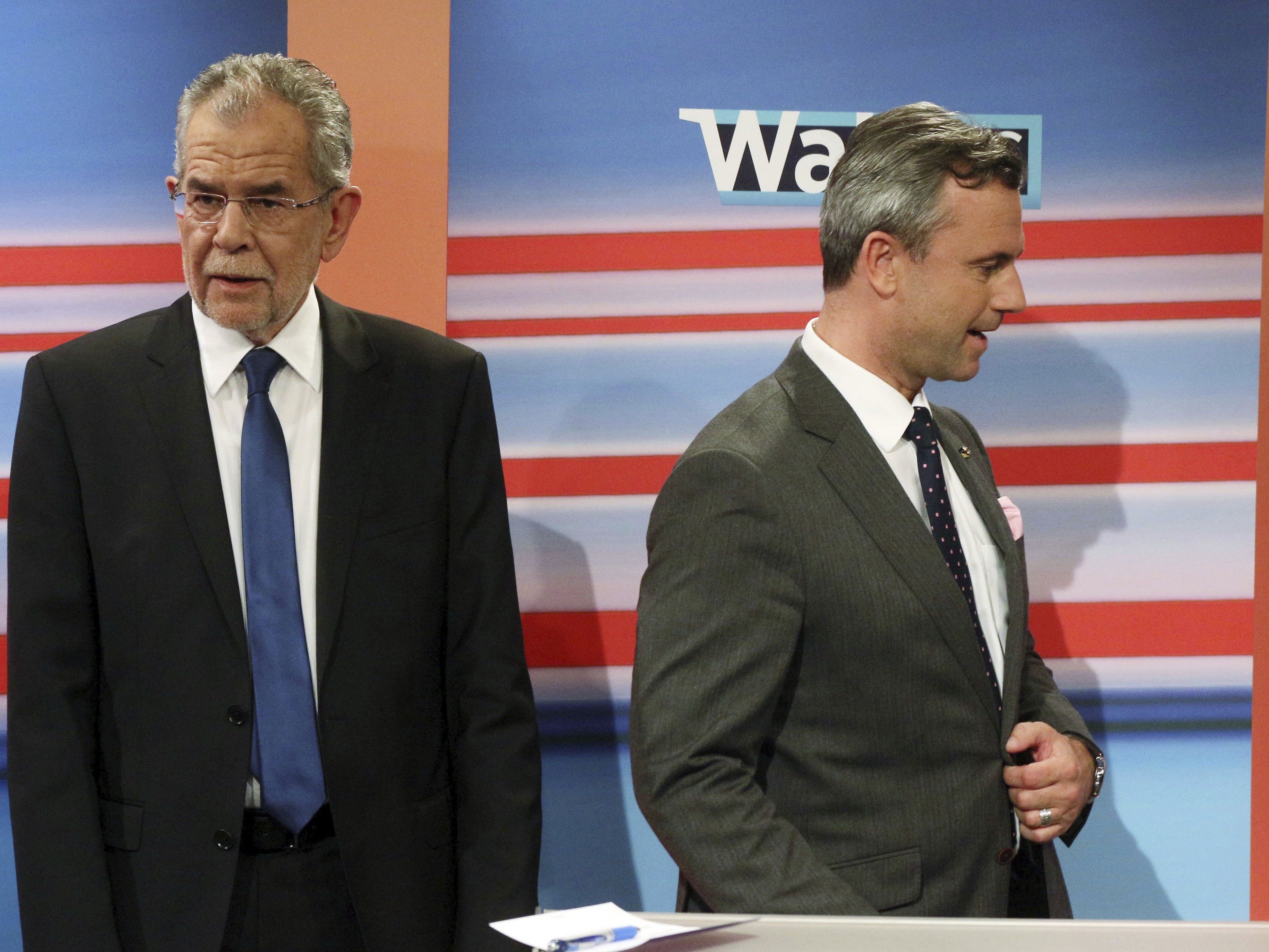 Wer wählt Van der Bellen, wer Hofer? Nun bekennen viele Farbe Wer wählt Van der Bellen, wer Hofer? Nun bekennen viele Farbe