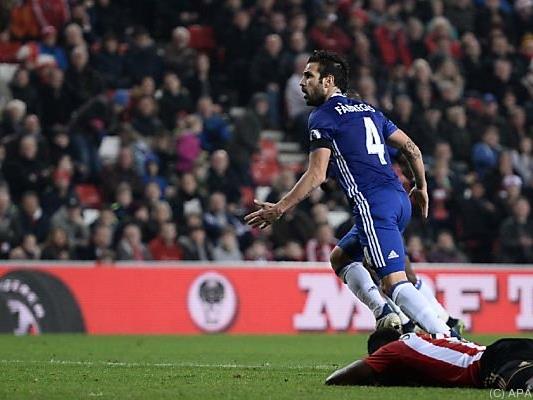 Cesc Fabregas fixierte den 1:0-Sieg Chelseas gegen Sunderland