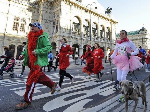 Der Silvesterlauf findet in Wien heuer zum 40. Mal statt.