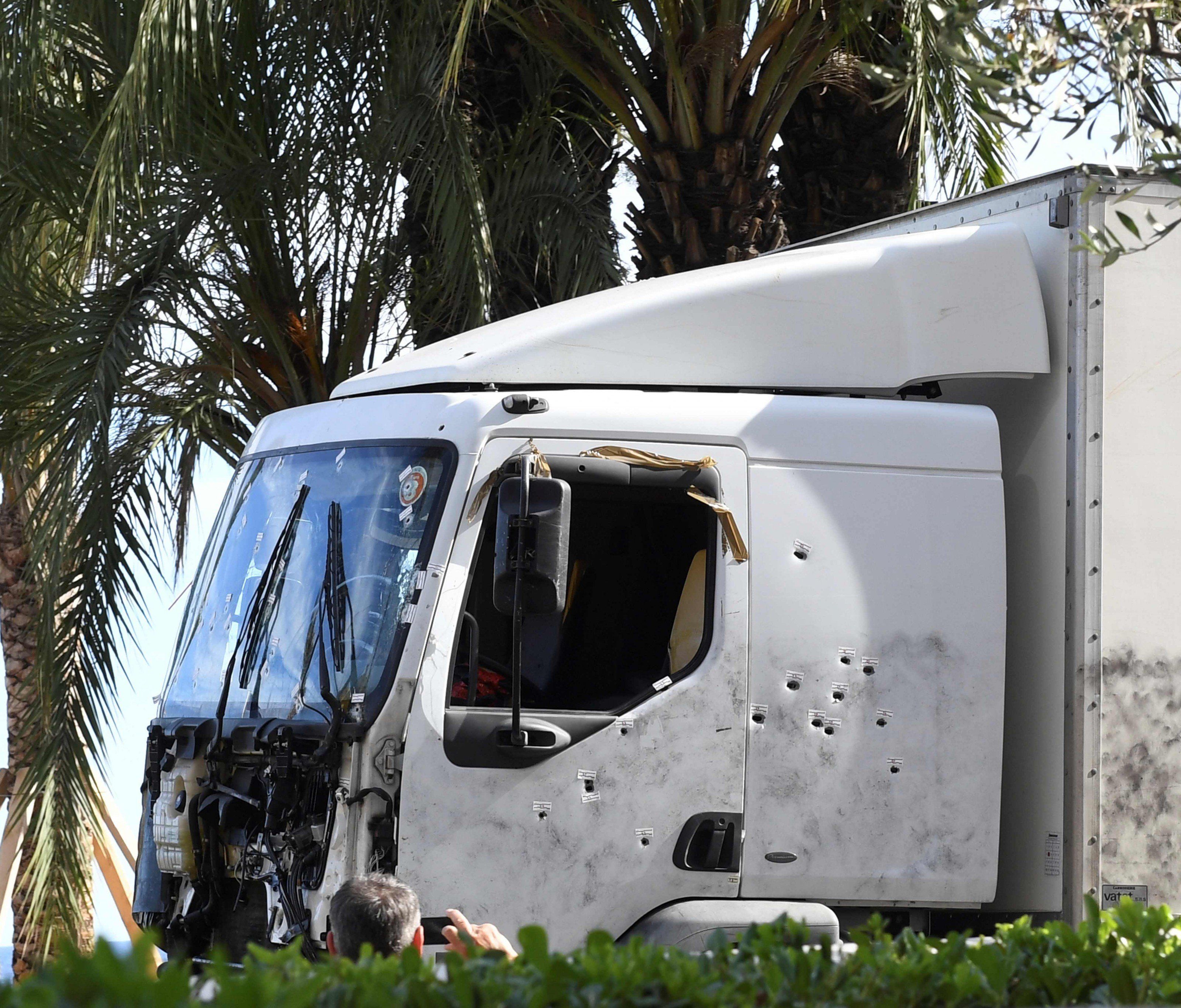 Bild vom Anschlag im Juli in Nizza. Bild vom Anschlag im Juli in Nizza.