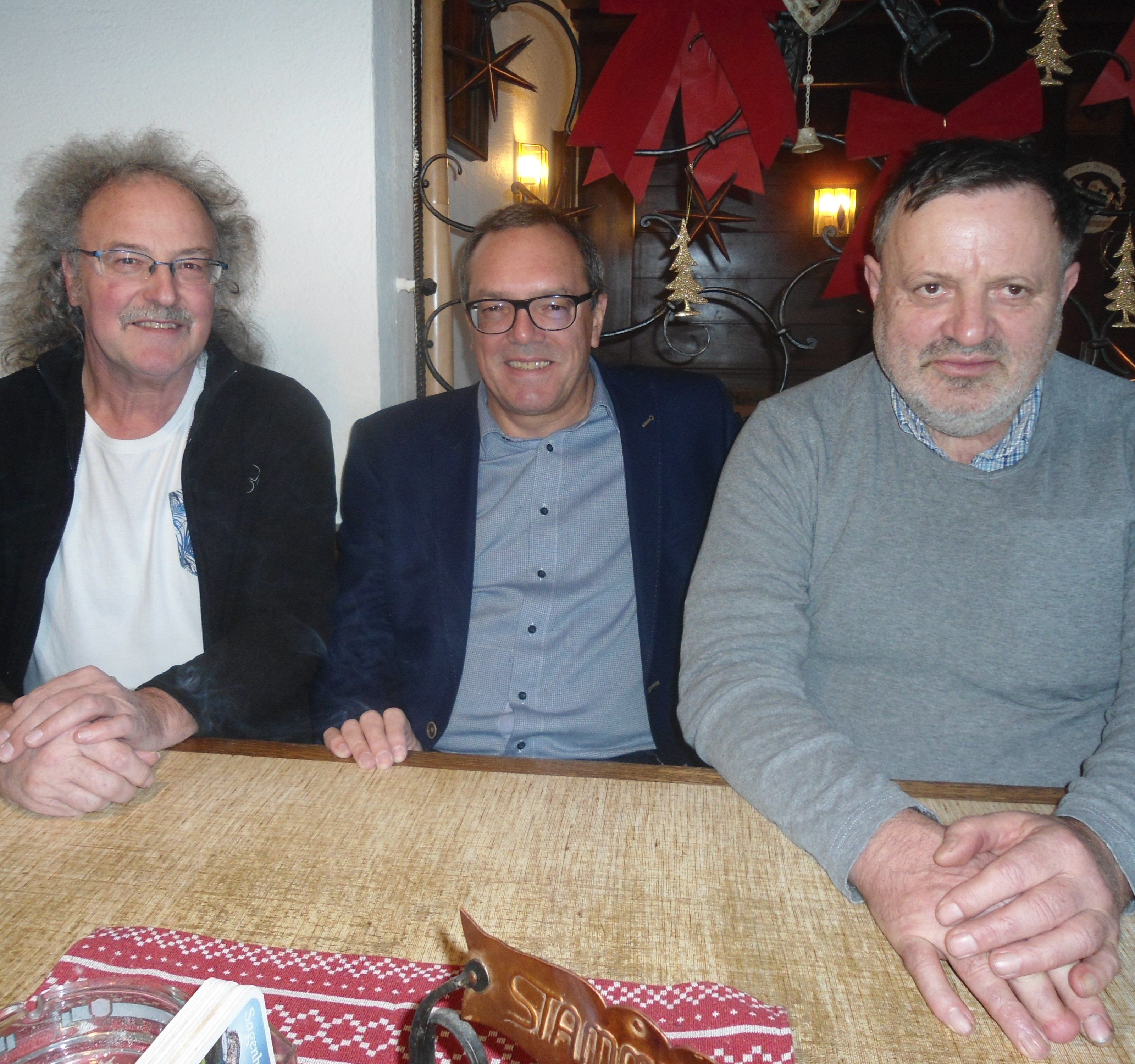Franz Heindl, Arno Sprenger und Manfred Strolz (v.l.) Franz Heindl, Arno Sprenger und Manfred Strolz (v.l.)
