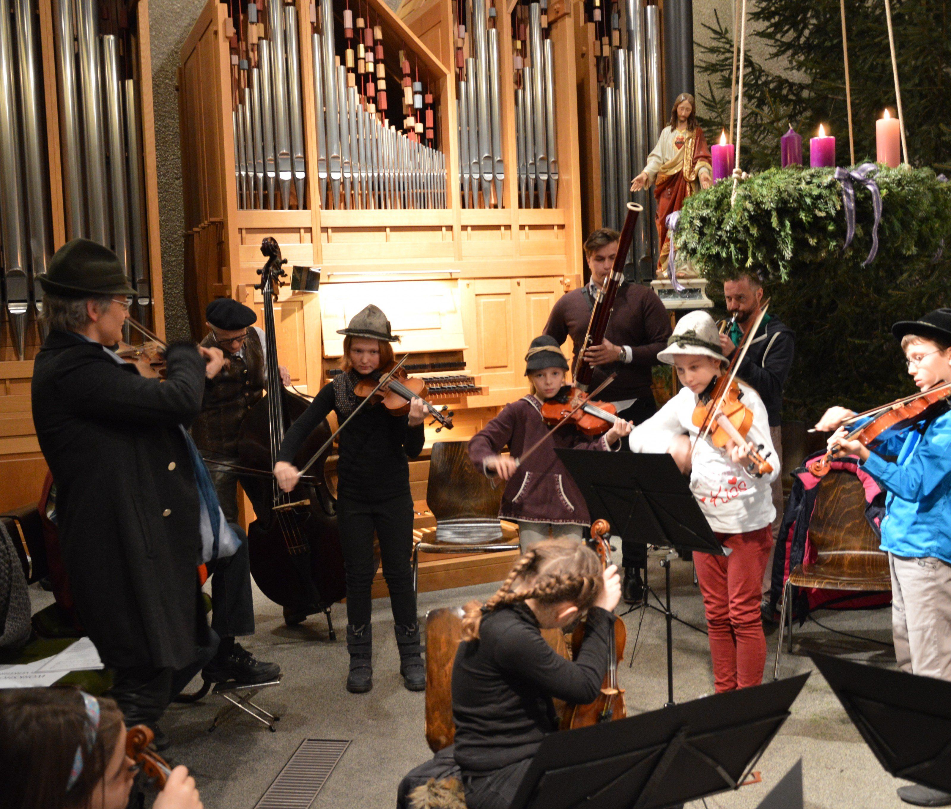 Bezauberndes Weihnachtskonzert der Rheintalischen Musikschule Bezauberndes Weihnachtskonzert der Rheintalischen Musikschule
