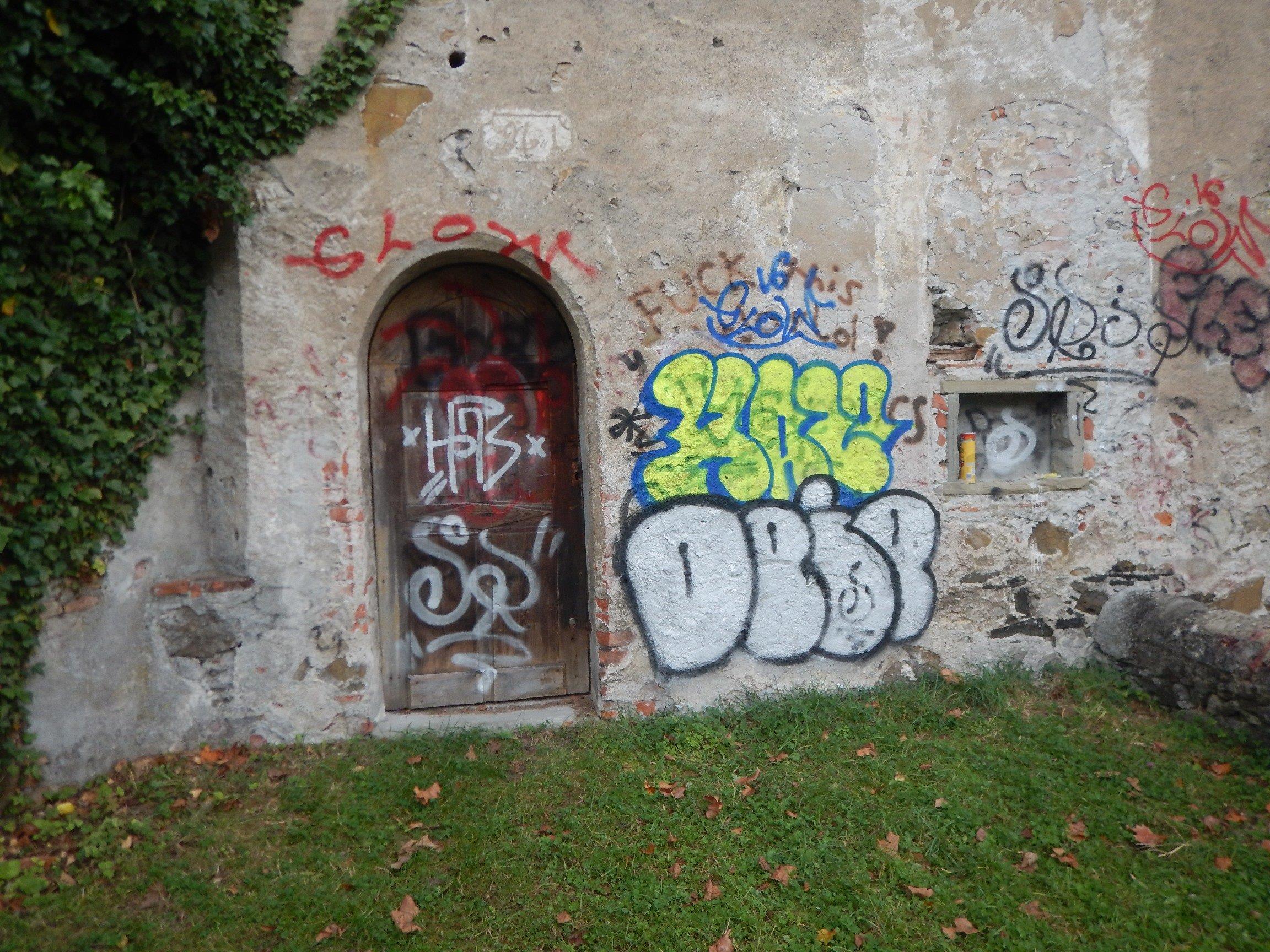 In Feldkirch kam es zu Sachbeschädigungen durch Graffitis.
