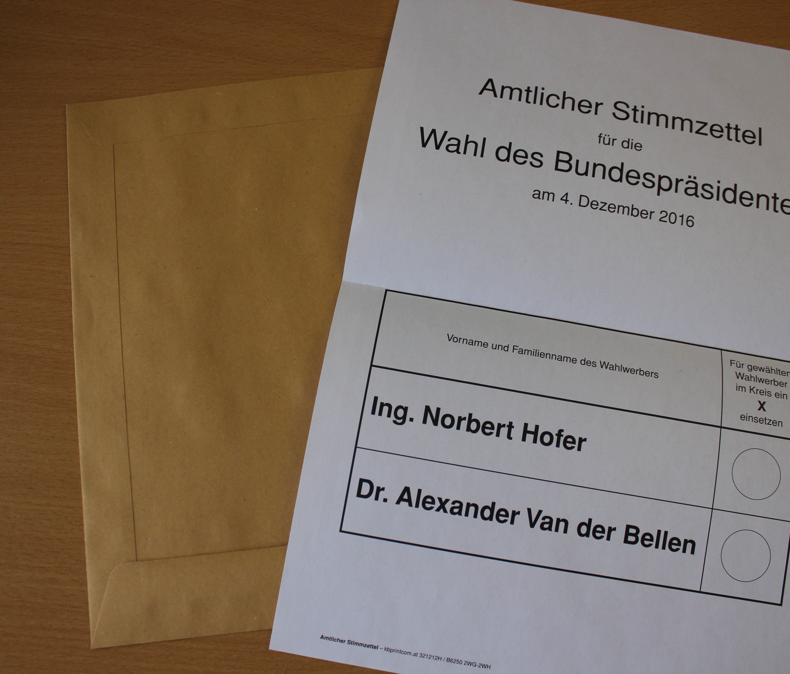 Bundespräsidentenwahl: Der nächste Versuch.