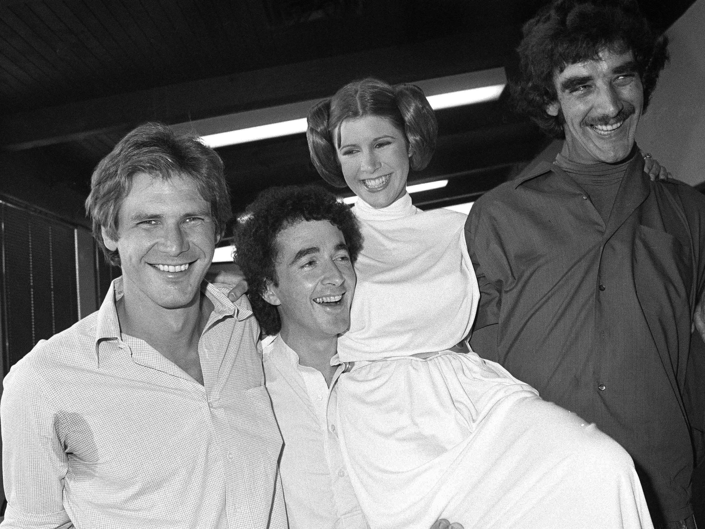 Als heroische Prinzessin Leia in der "Star Wars"-Serie wurde Carrie Fisher berühmt.