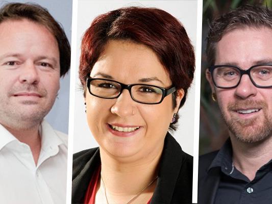 Das neue Führungsteam des SWV (v.l.): Christian Vögel, Veronika Keck, Robert Bedjanic.