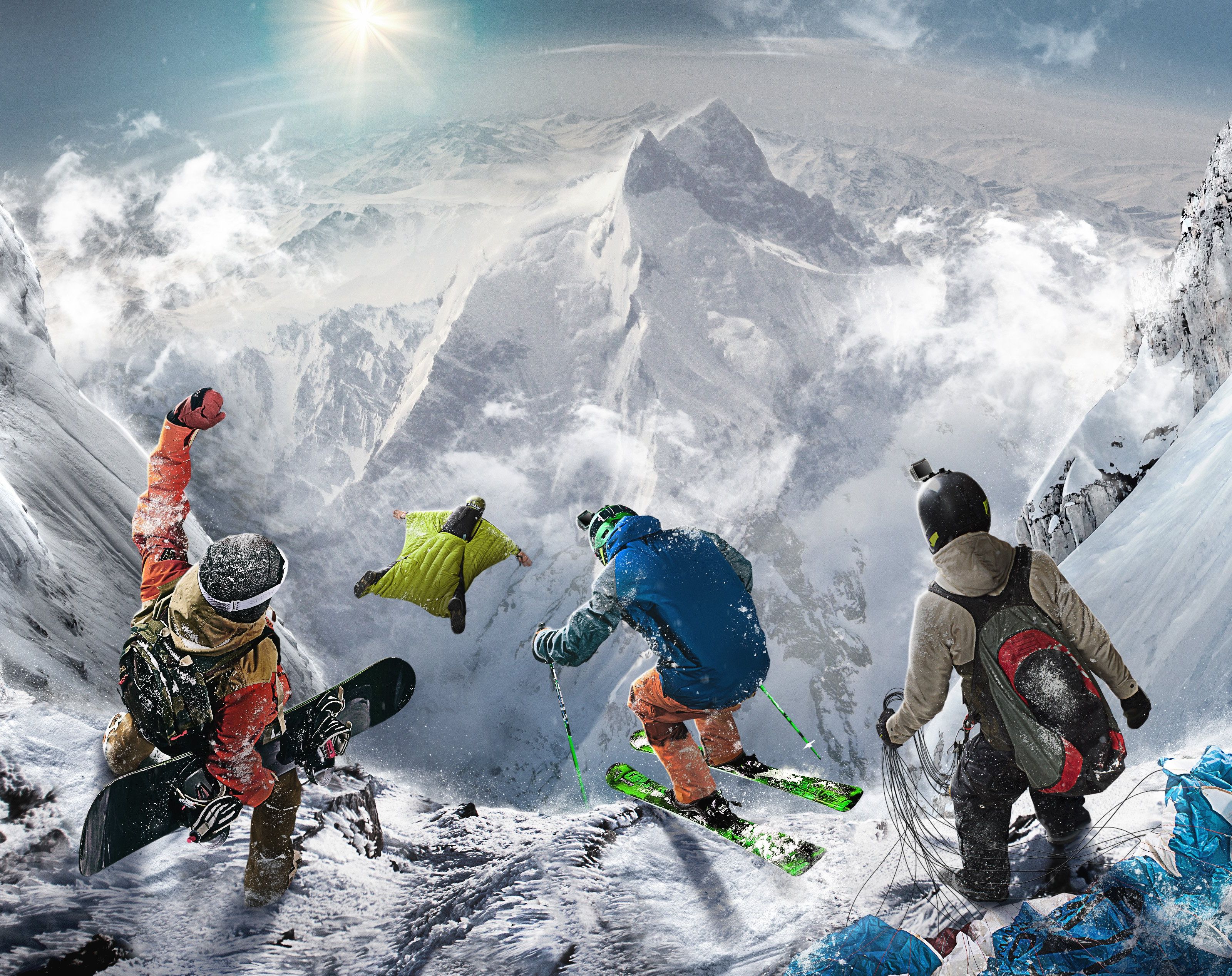 Wintersport, virtuell: "Steep" wird einer der großen Videospieltitel zum Jahresende Wintersport, virtuell: "Steep" wird einer der großen Videospieltitel zum Jahresende