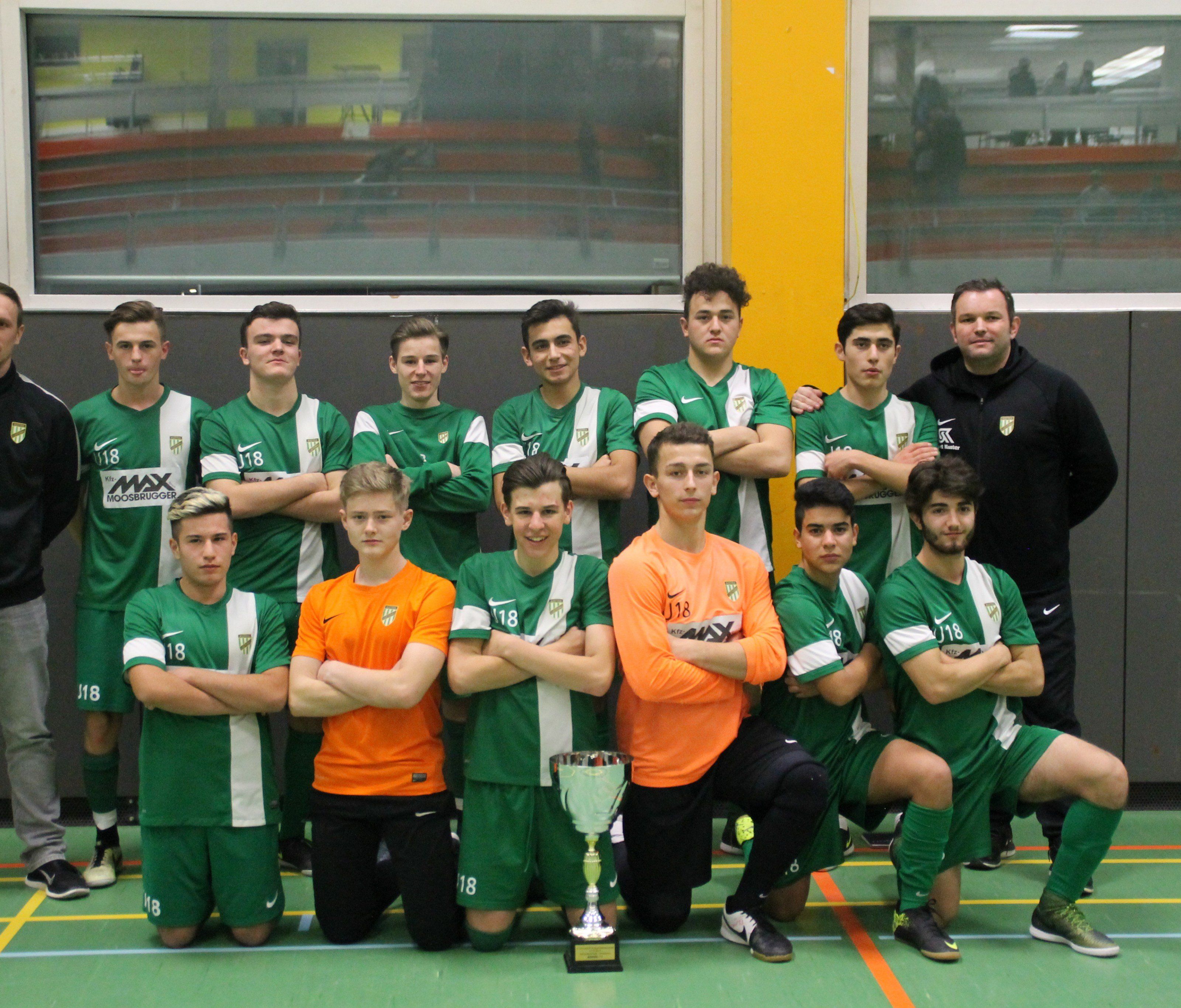 Austria Lustenau U-18-Elf wurde Futsalmeister Austria Lustenau U-18-Elf wurde Futsalmeister