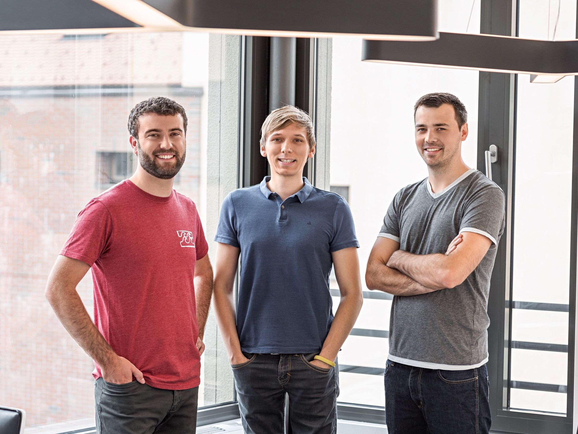 Die drei Vorarlberger Webgears-Gründer: Daniel Ender, Alex Bitsche und Tobias Klien. (v.l.) Die drei Vorarlberger Webgears-Gründer: Daniel Ender, Alex Bitsche und Tobias Klien. (v.l.)