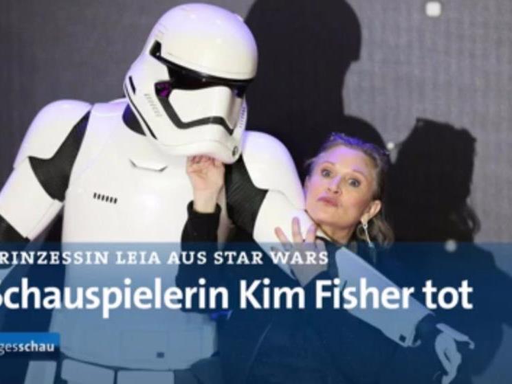 Tagesschau erklärte die deutsche Schauspielerin Kim Fisher für tot.